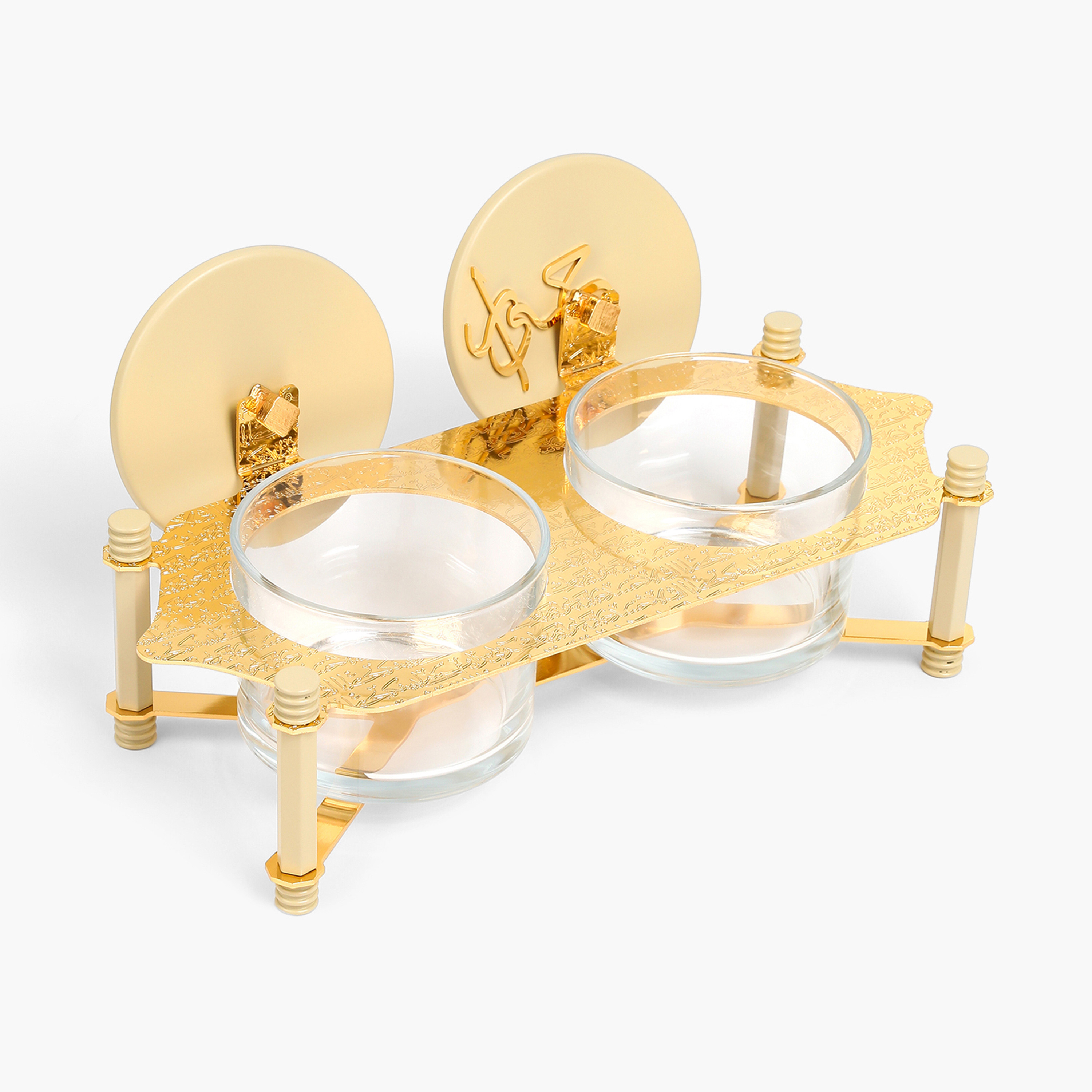 Otantik Jiwar Nut Serving Bowl with Lid and Tray-household-dining-serveware-chipsanddip-image-4