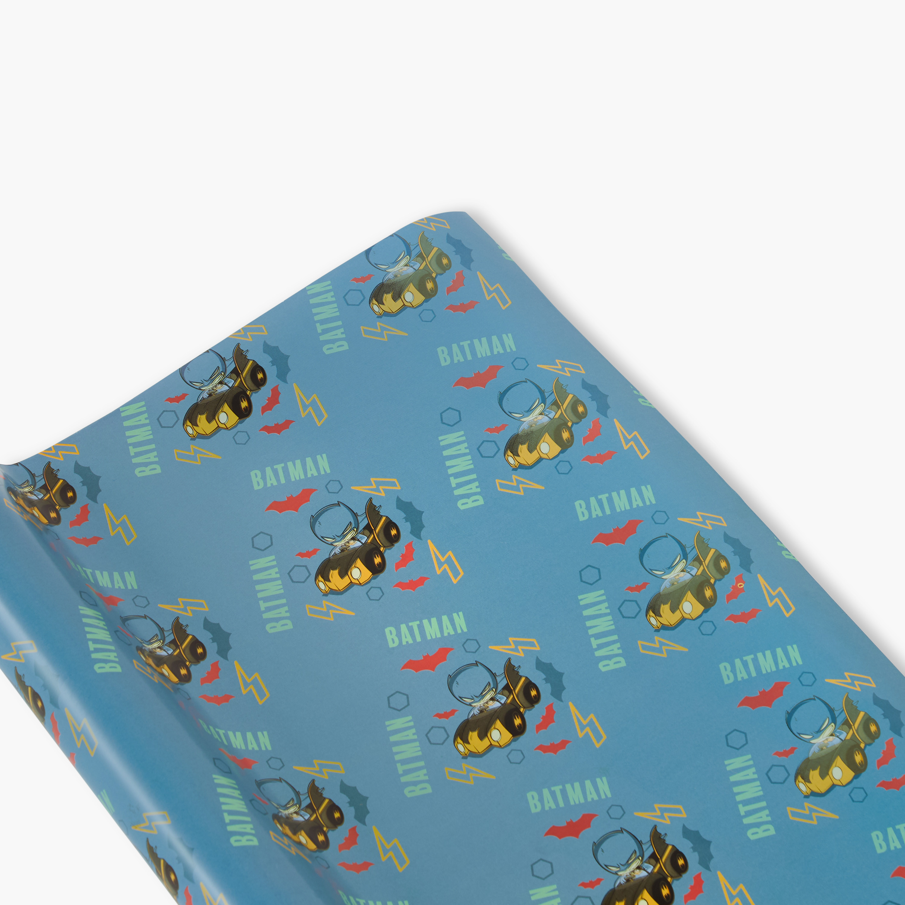 Batman Print Gift Wrapping Sheet - 200x76 cm-household-giftingaccessories-accessories-image-3