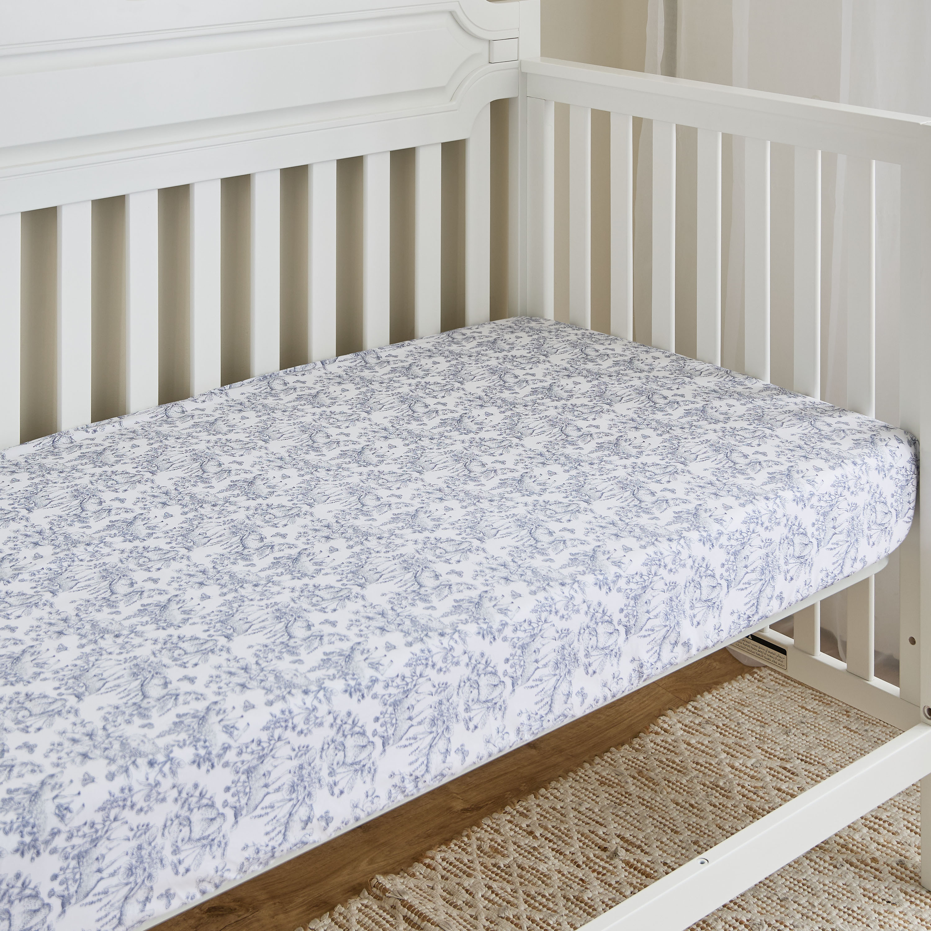 Giggles 4-Piece Printed Comforter Set - 90x130 cm-baby-nursery-babybedding-image-12