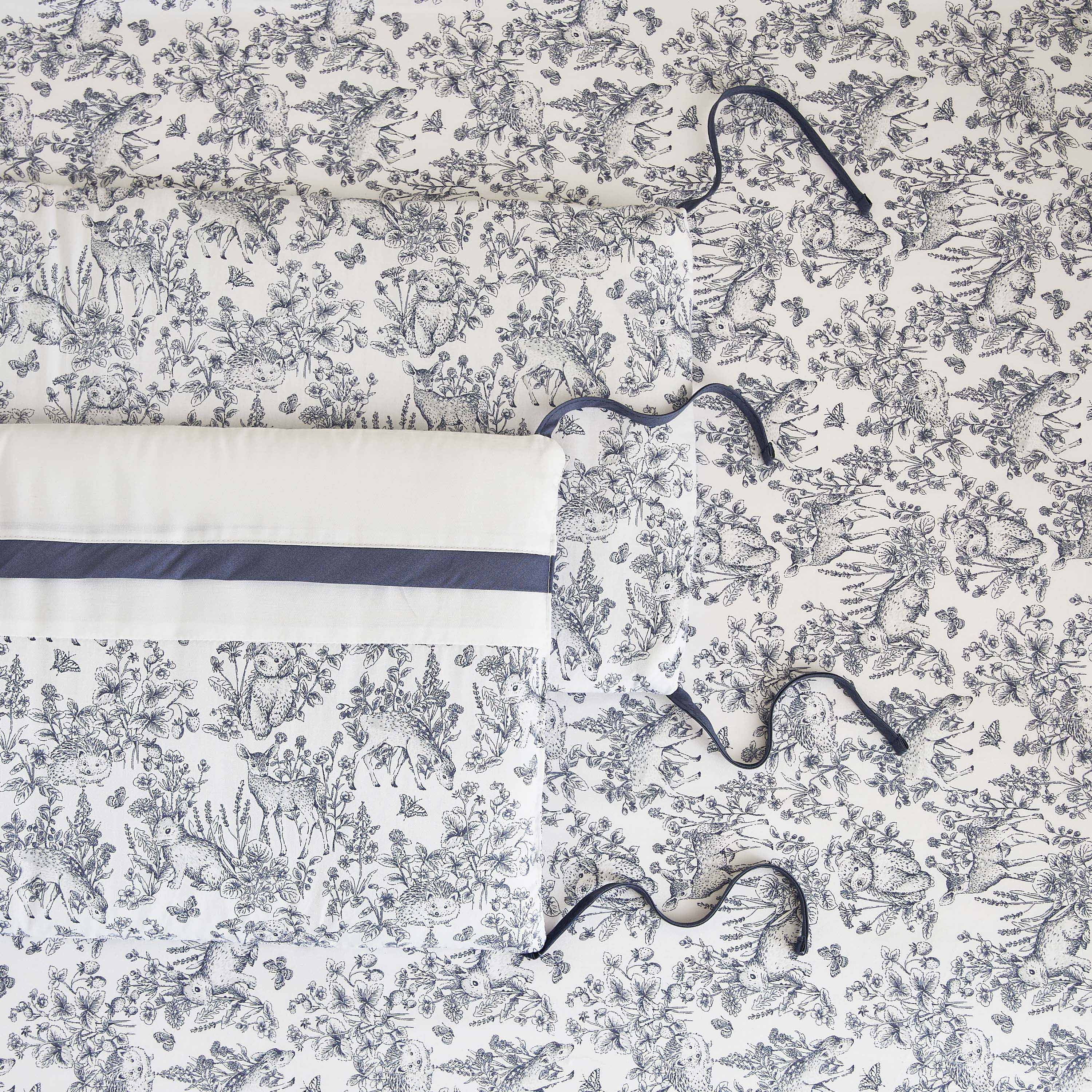 Giggles 4-Piece Printed Comforter Set - 90x130 cm-baby-nursery-babybedding-image-13