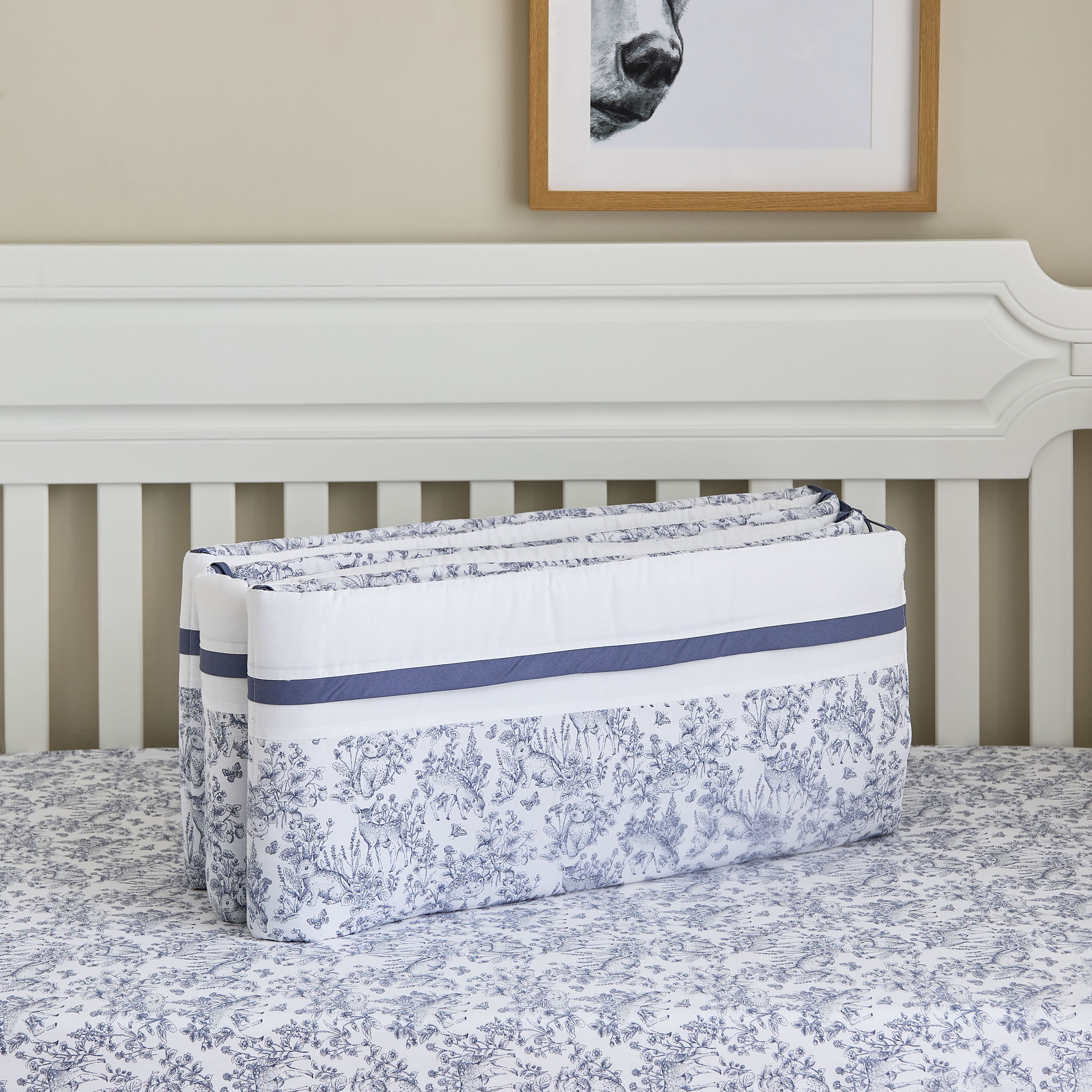 Giggles 4-Piece Printed Comforter Set - 90x130 cm-baby-nursery-babybedding-image-14