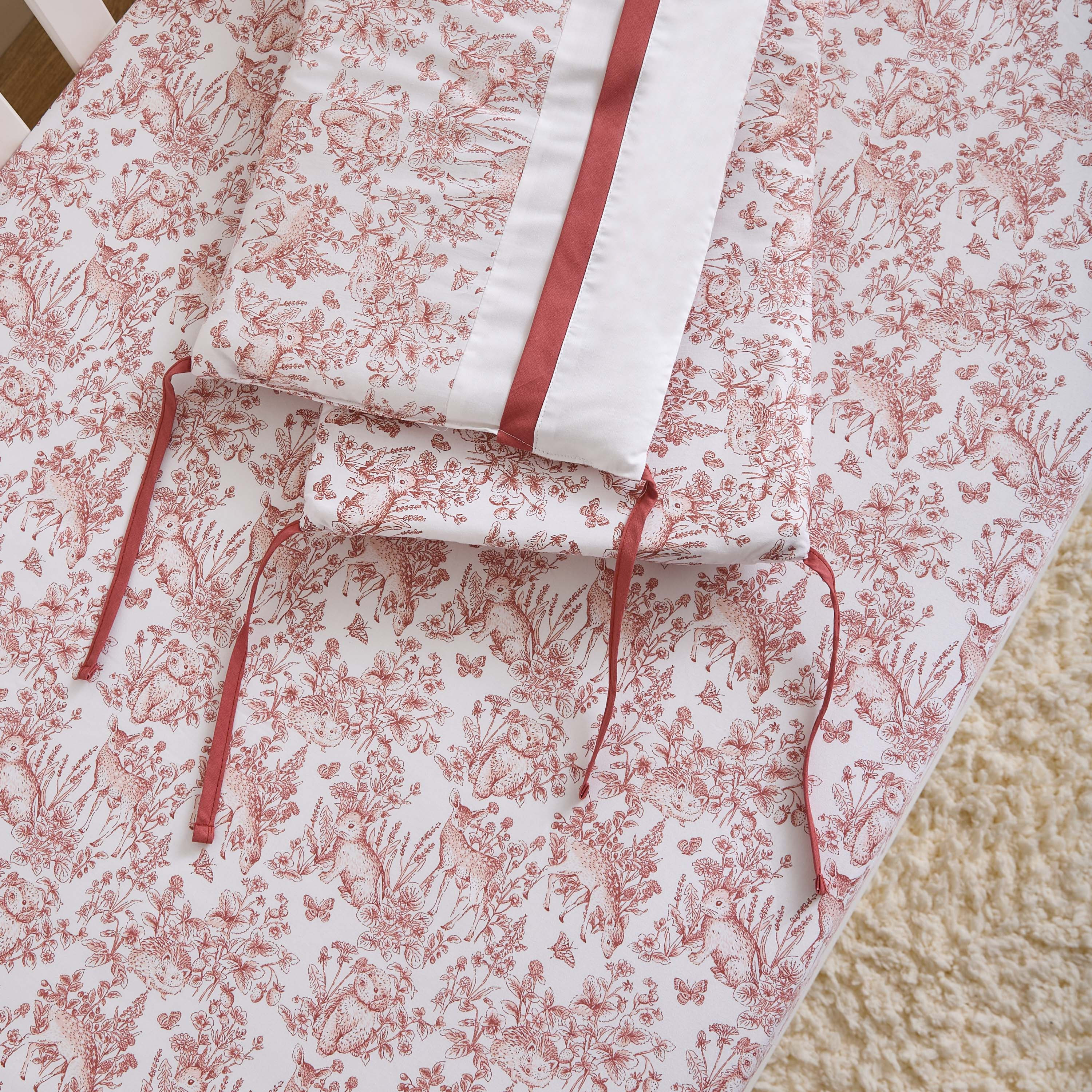 Giggles 4-Piece Printed Comforter Set - 90x130 cm-baby-nursery-babybedding-image-12