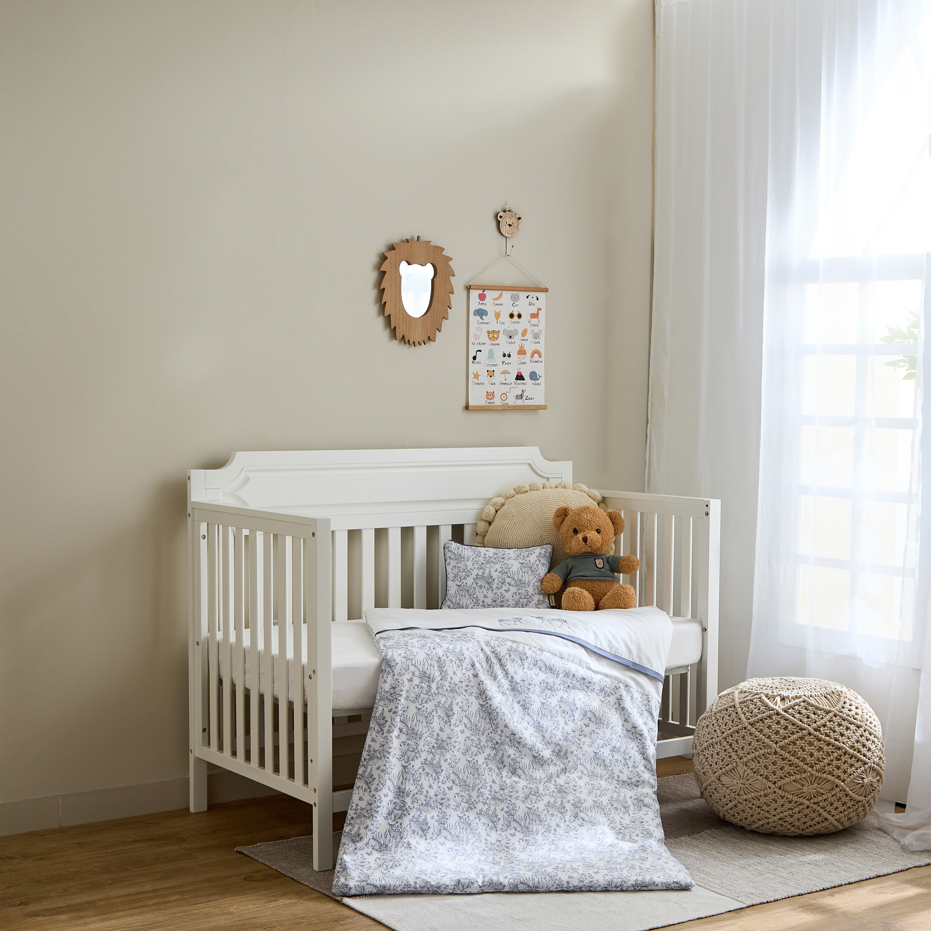طقم لحاف بطبعات 4 قطع من جيجلز-baby-nursery-babybedding-image-1
