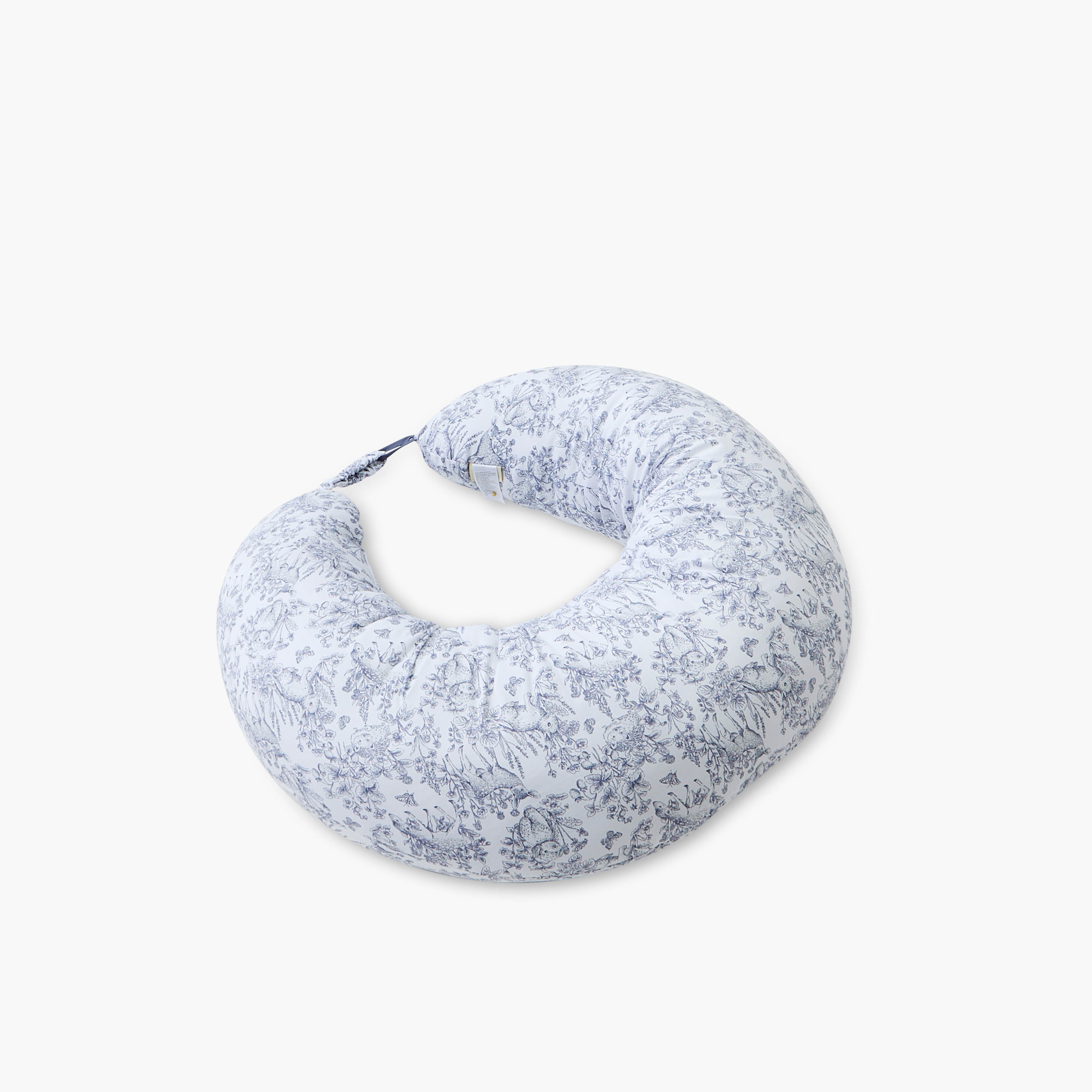 وسادة رضاعة بطبعات وحزام بزر من جيجلز-baby-feeding-breastfeedingandcare-image-3