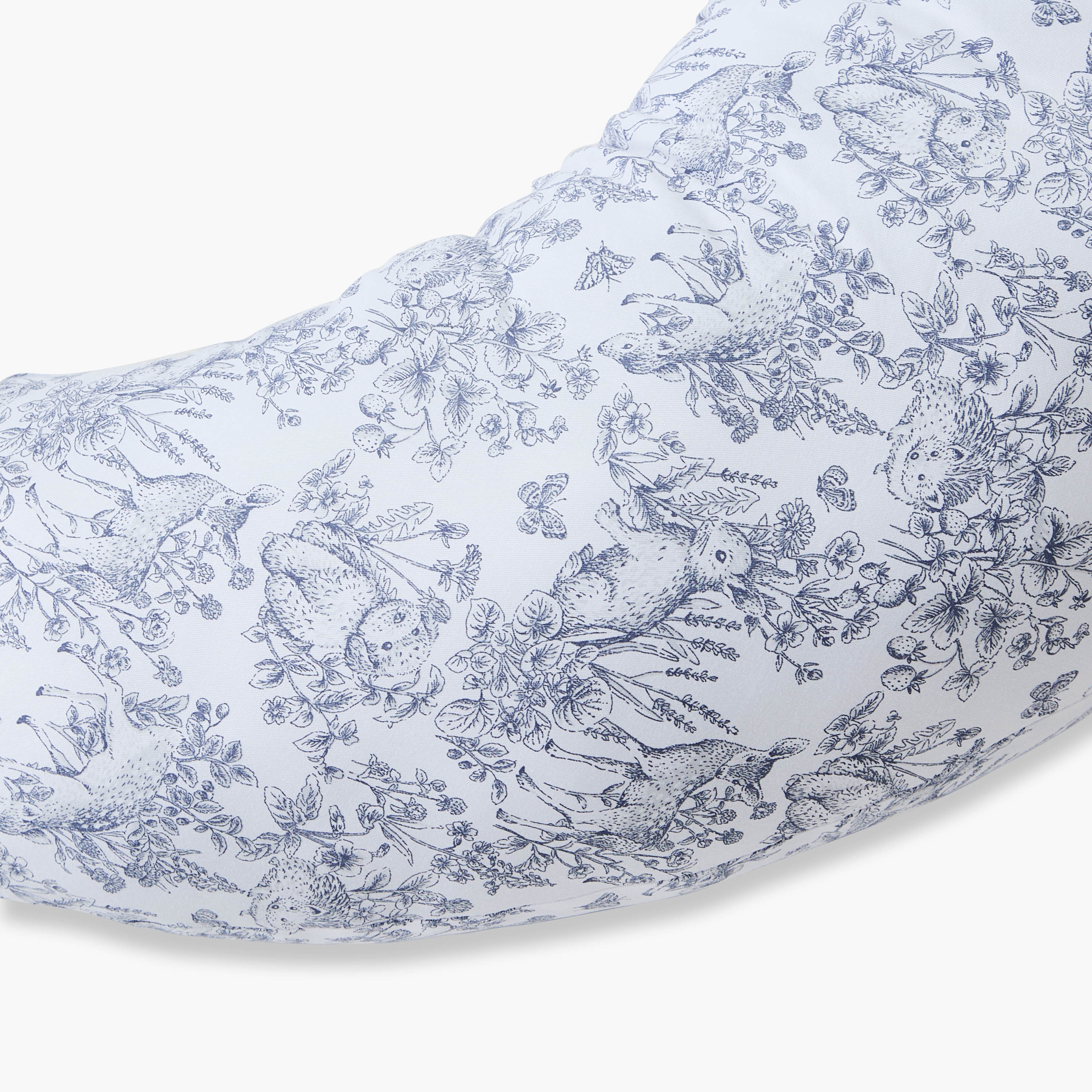 وسادة رضاعة بطبعات وحزام بزر من جيجلز-baby-feeding-breastfeedingandcare-image-1