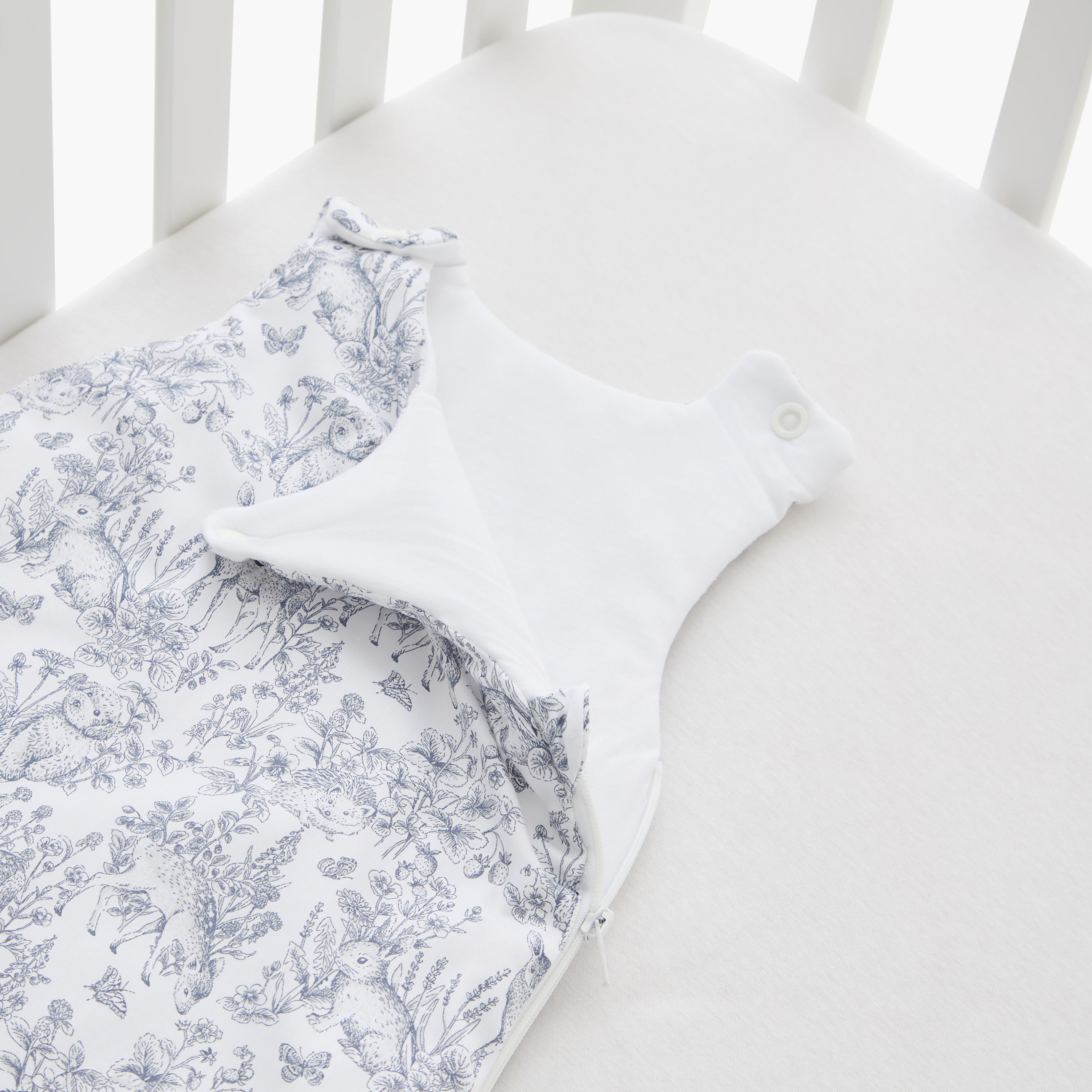 شنطة نوم للرضع بطبعات سفاري من جيجلز - من عمر 0 شهر فما فوق-baby-nursery-blanketsandswaddles-swaddlesandsleepingbags-image-4