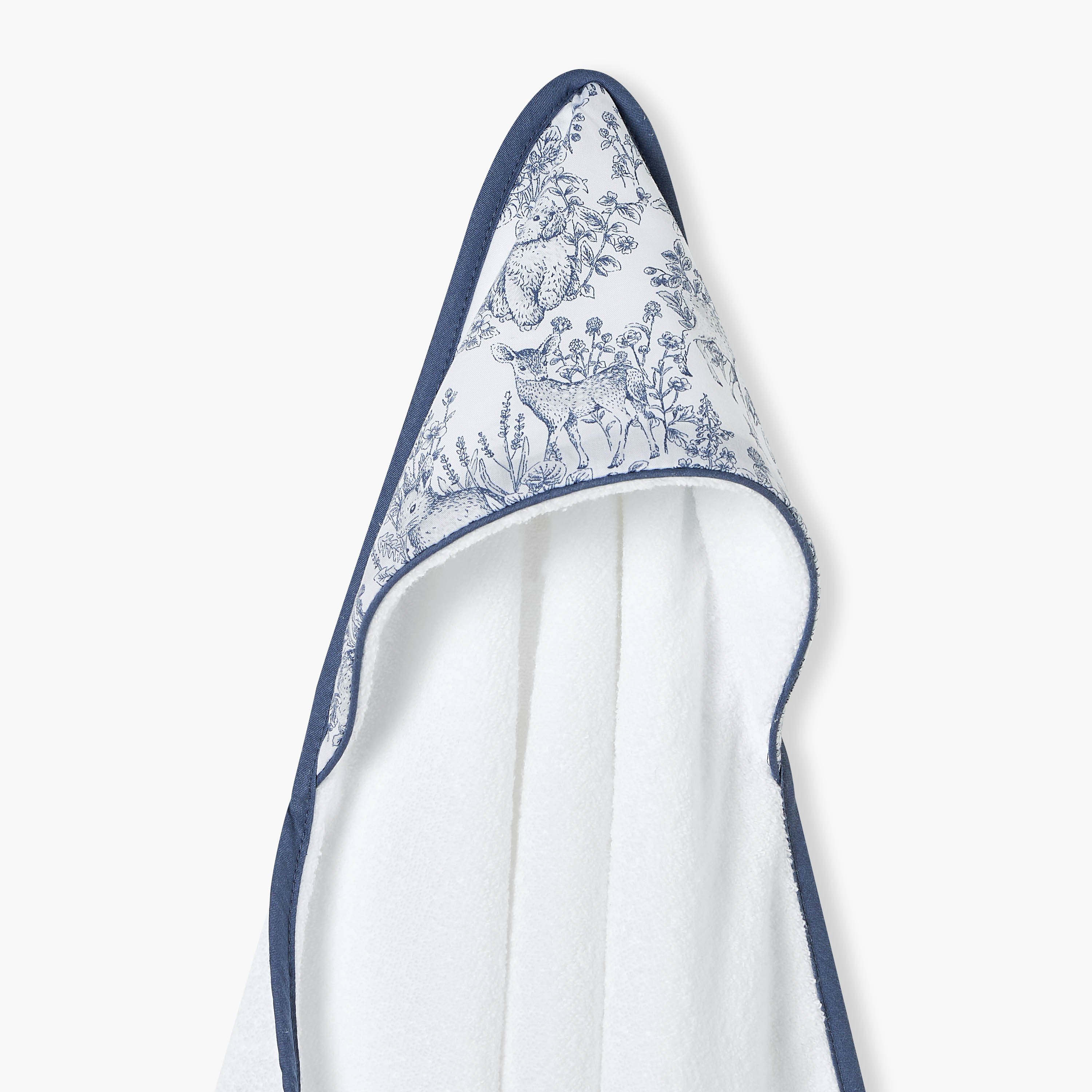 Giggles Printed Hooded Towel - 75x75 cm-baby-bathandcare-towels-image-3