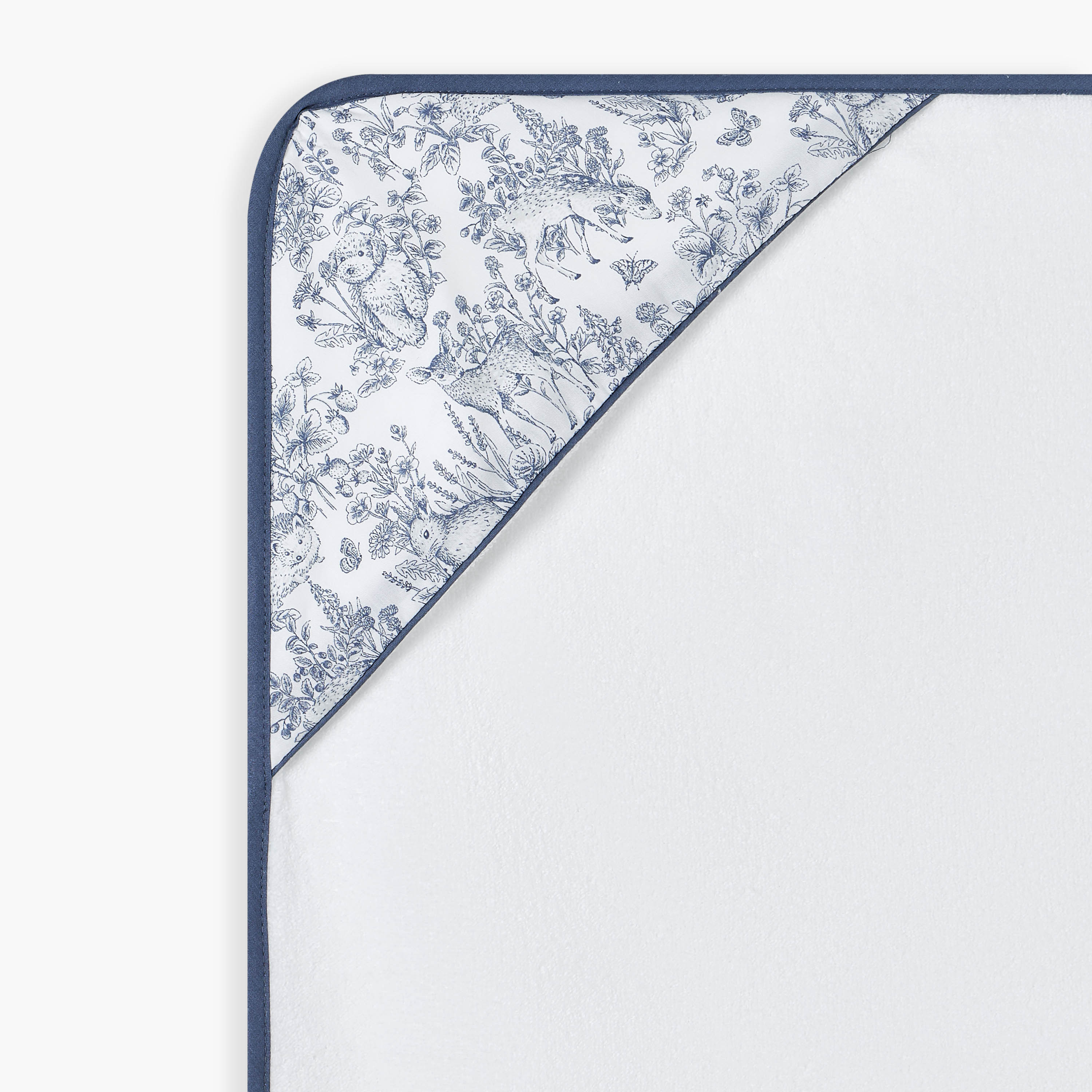 Giggles Printed Hooded Towel - 75x75 cm-baby-bathandcare-towels-image-4