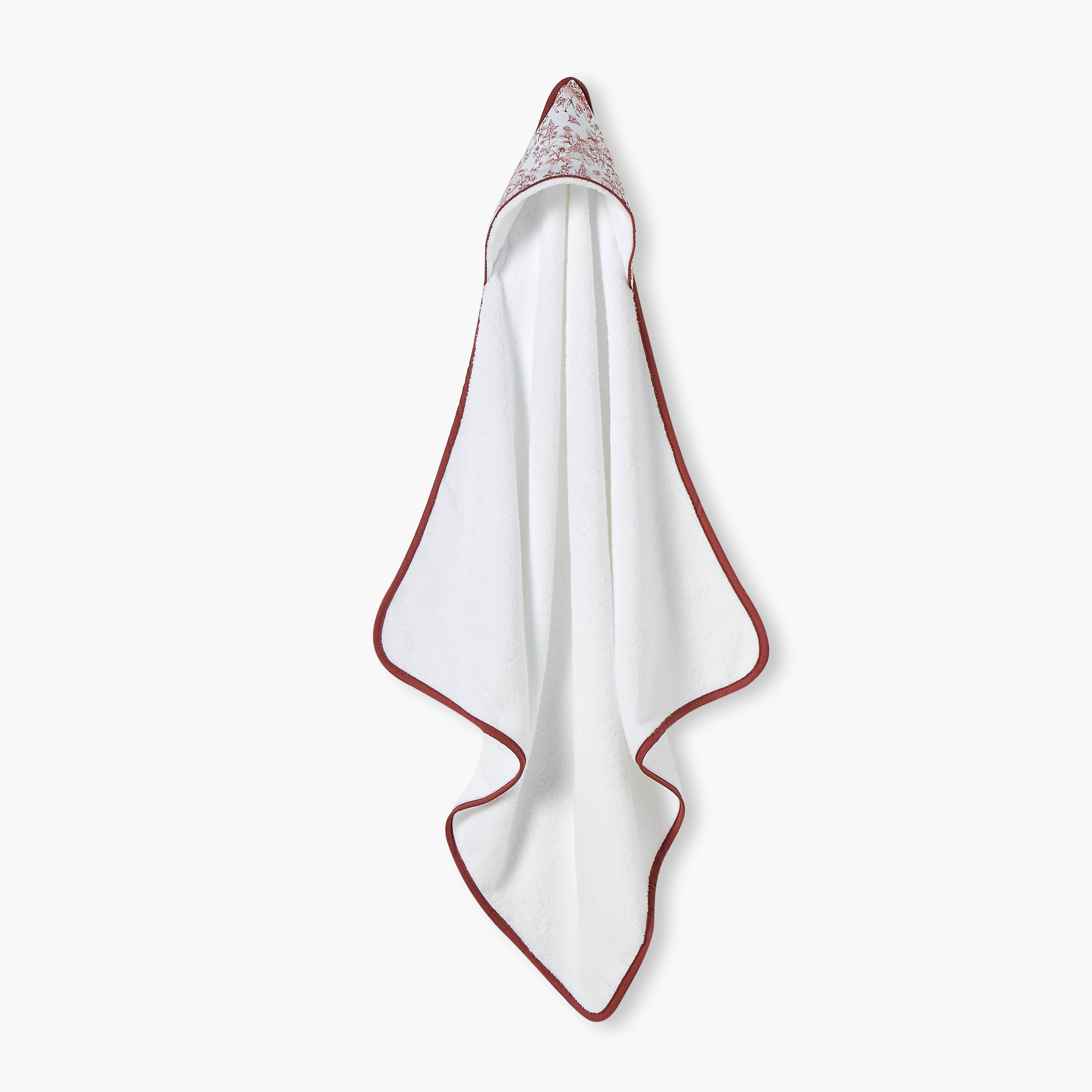 Giggles Printed Hooded Towel - 75x75 cm-baby-bathandcare-towels-image-1