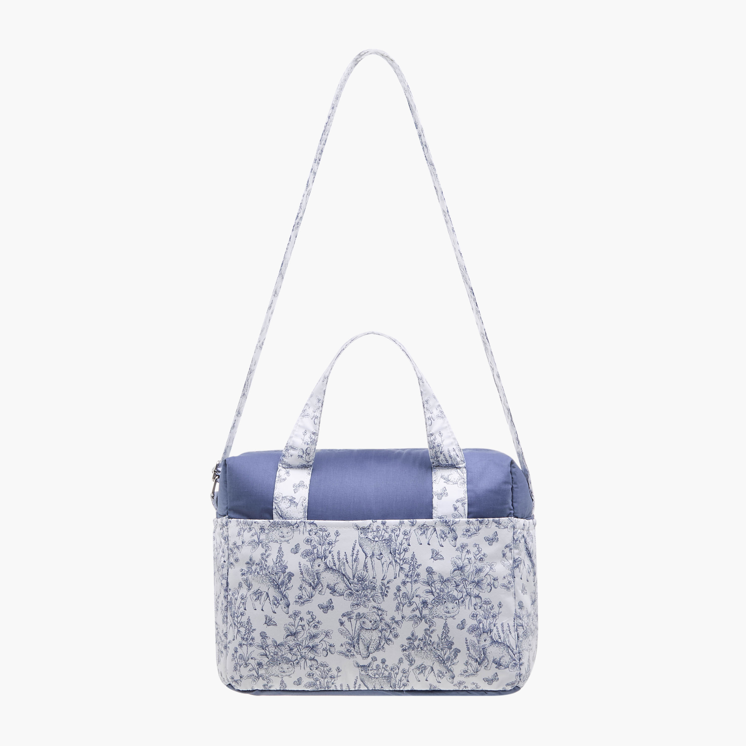 Giggles Printed Diaper Bag with Adjustable Strap and Zip Closure-baby-gear-diaperbags-image-4