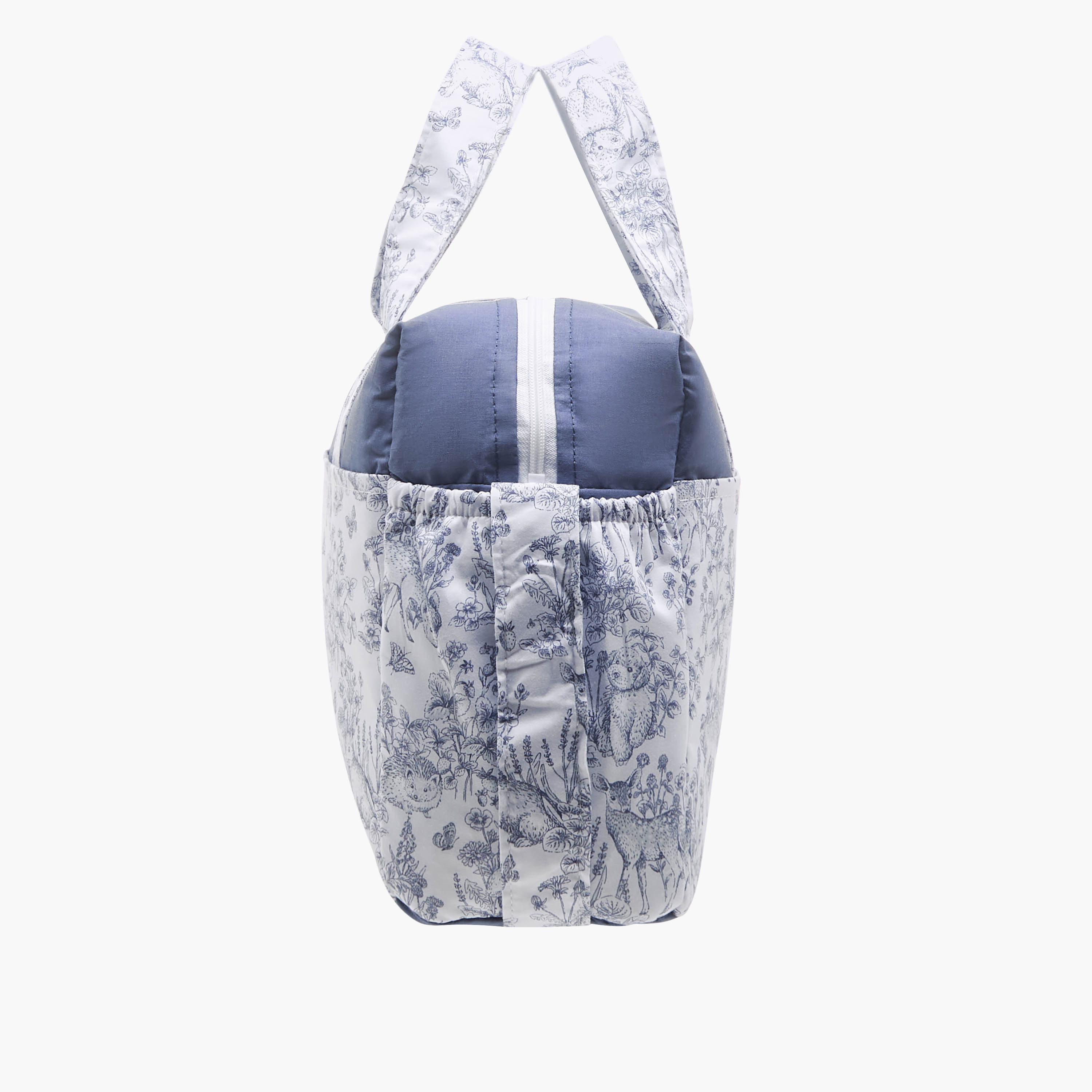 Giggles Printed Diaper Bag with Adjustable Strap and Zip Closure-baby-gear-diaperbags-image-7