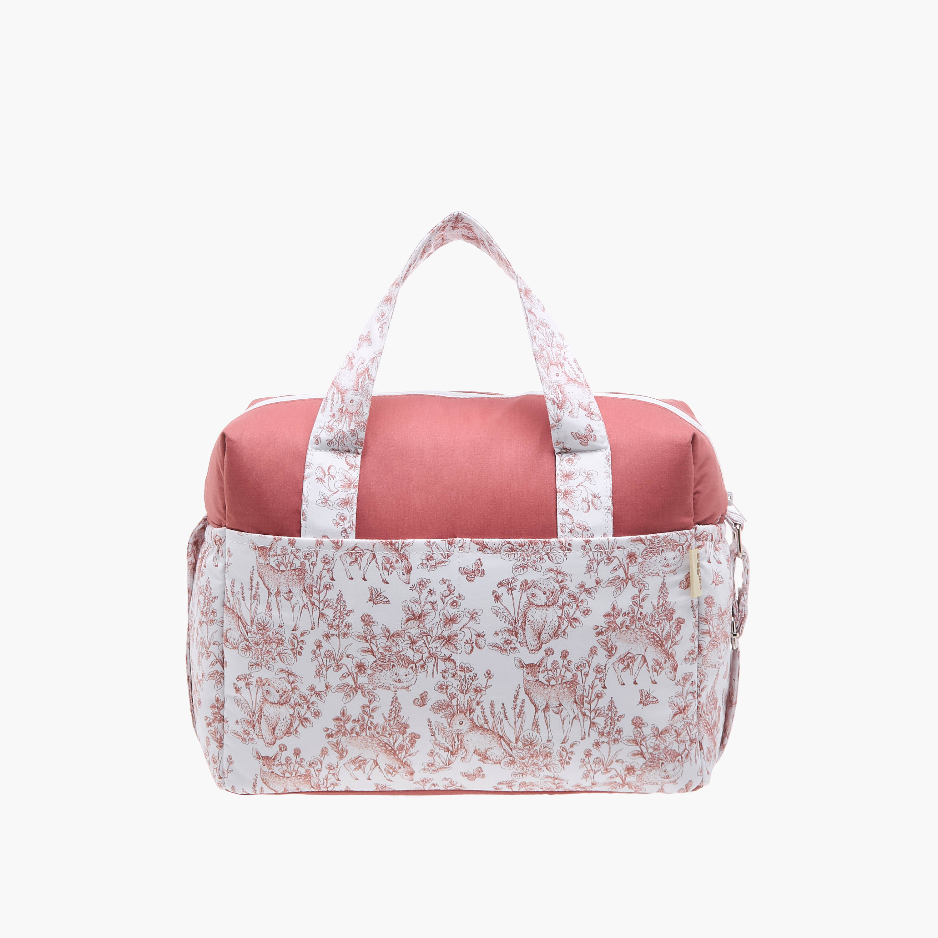 Giggles Printed Diaper Bag with Adjustable Strap and Zip Closure-baby-gear-diaperbags-image-5
