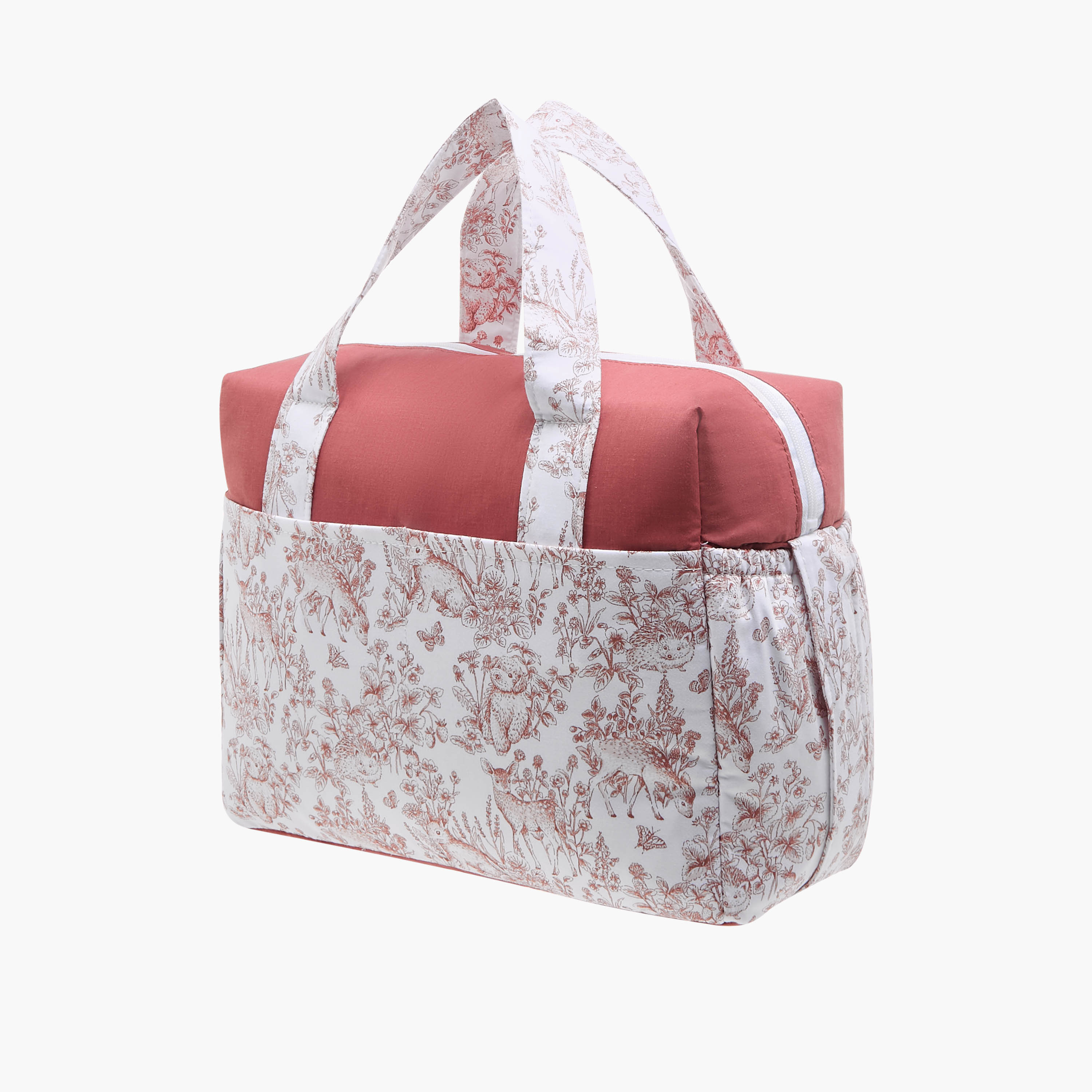 Giggles Printed Diaper Bag with Adjustable Strap and Zip Closure-baby-gear-diaperbags-image-6