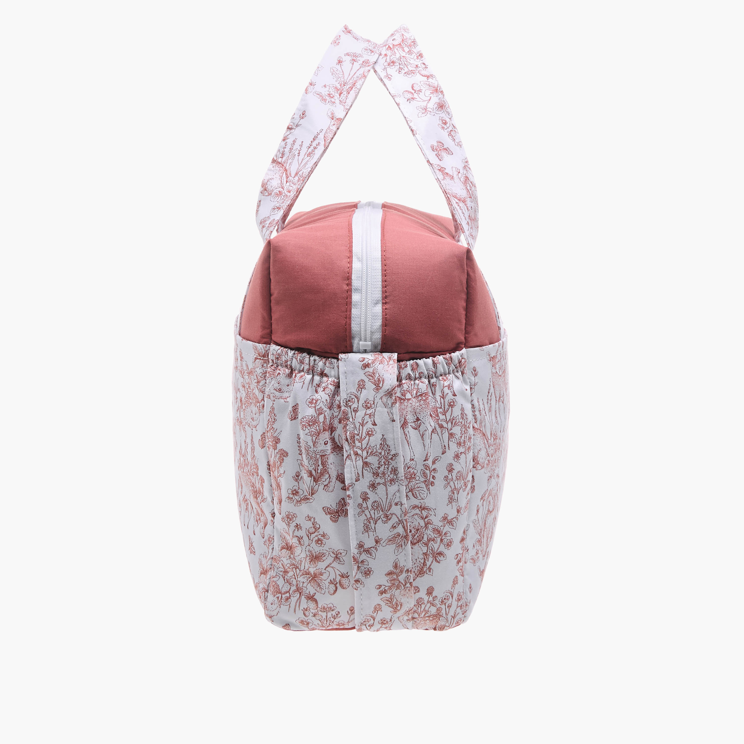 Giggles Printed Diaper Bag with Adjustable Strap and Zip Closure-baby-gear-diaperbags-image-7