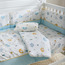 طقم مفارش سرير رضّع 4 قطع بطبعات حيوانات من جونيورز - 130×90 سم-baby-nursery-babybedding-image-11