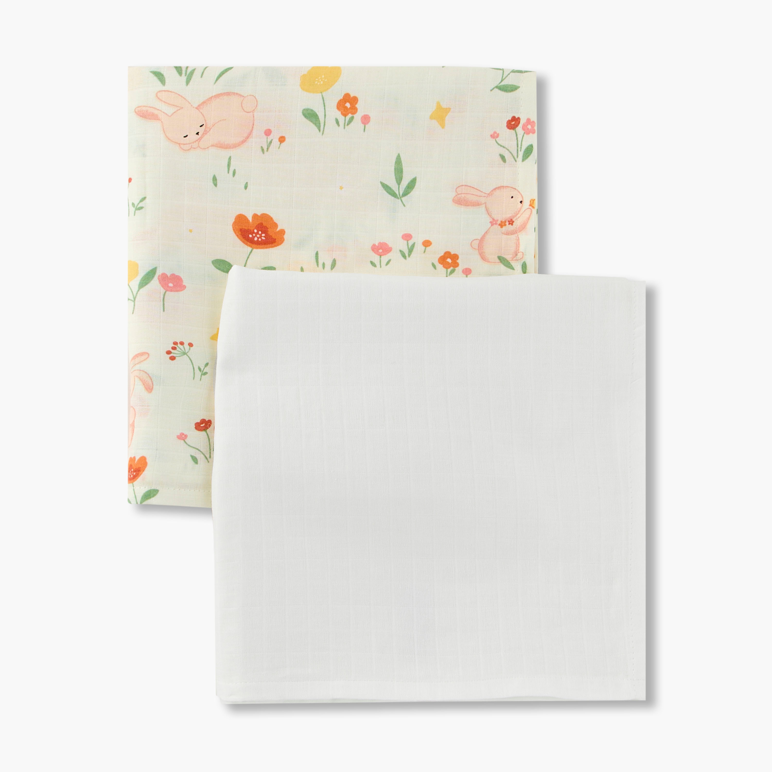 Pack of 2 Juniors Blanket with Print, 100x100 cm-baby-nursery-blanketsandswaddles-blanketsandquilts-image-3