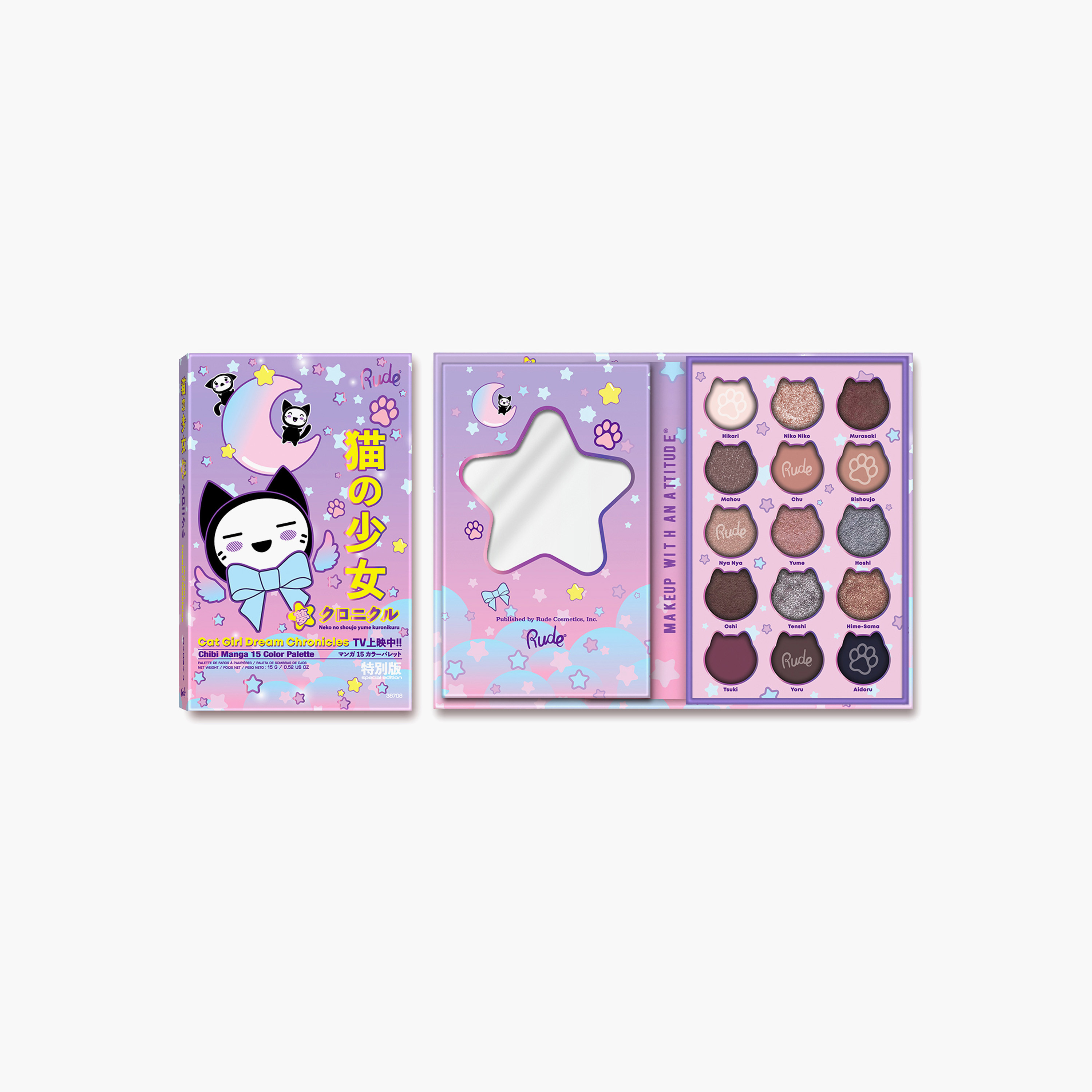 باليت ظلال عيون 15 لون شيبي مانجا كوليكشن من رود - 15 جرام-beautyandpersonalcare-makeup-eyes-eyeshadows-image-3