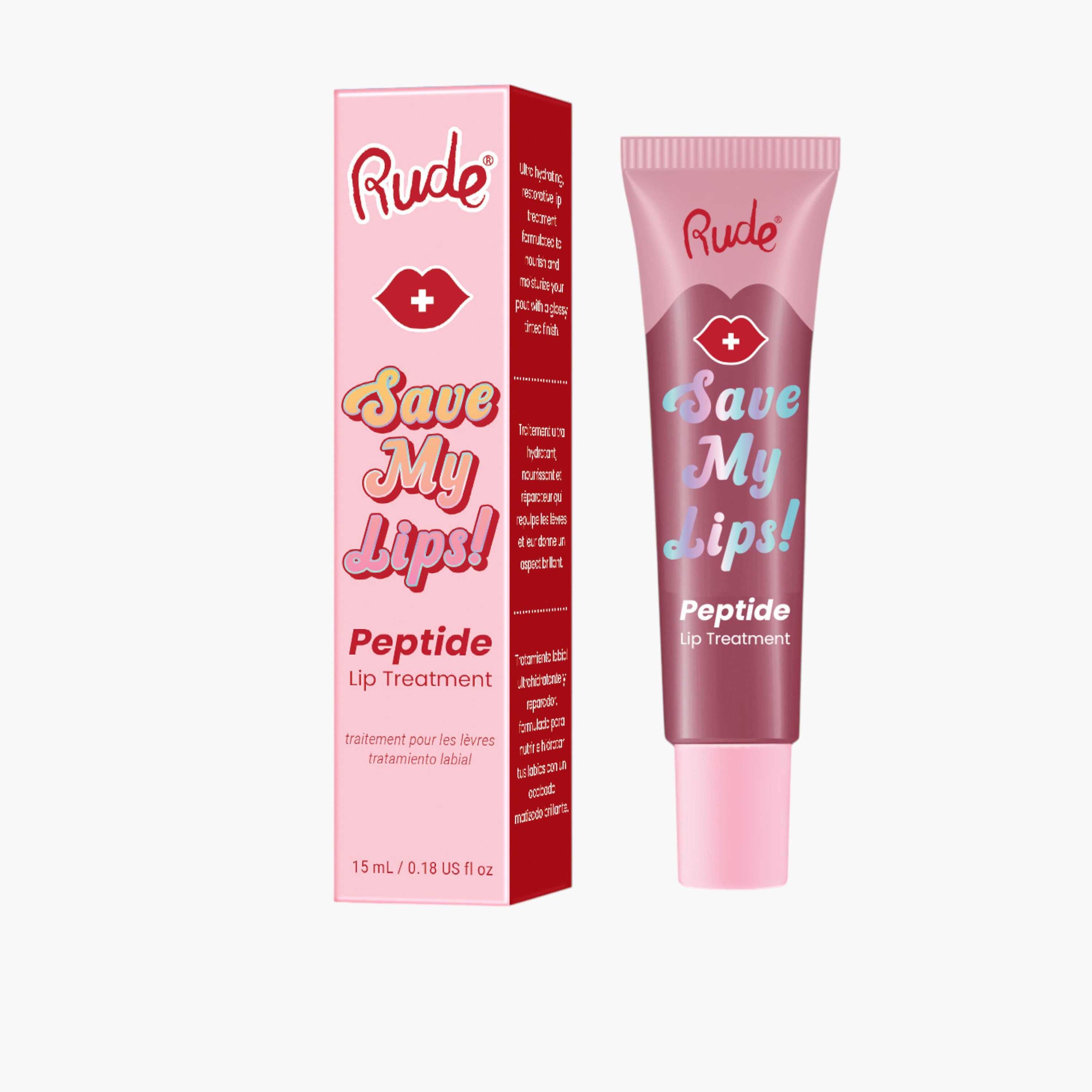 Rude Save My Lips Peptide Lip Treatment - 15 ml-beautyandpersonalcare-makeup-lips-lipglossesandbalms-image-5