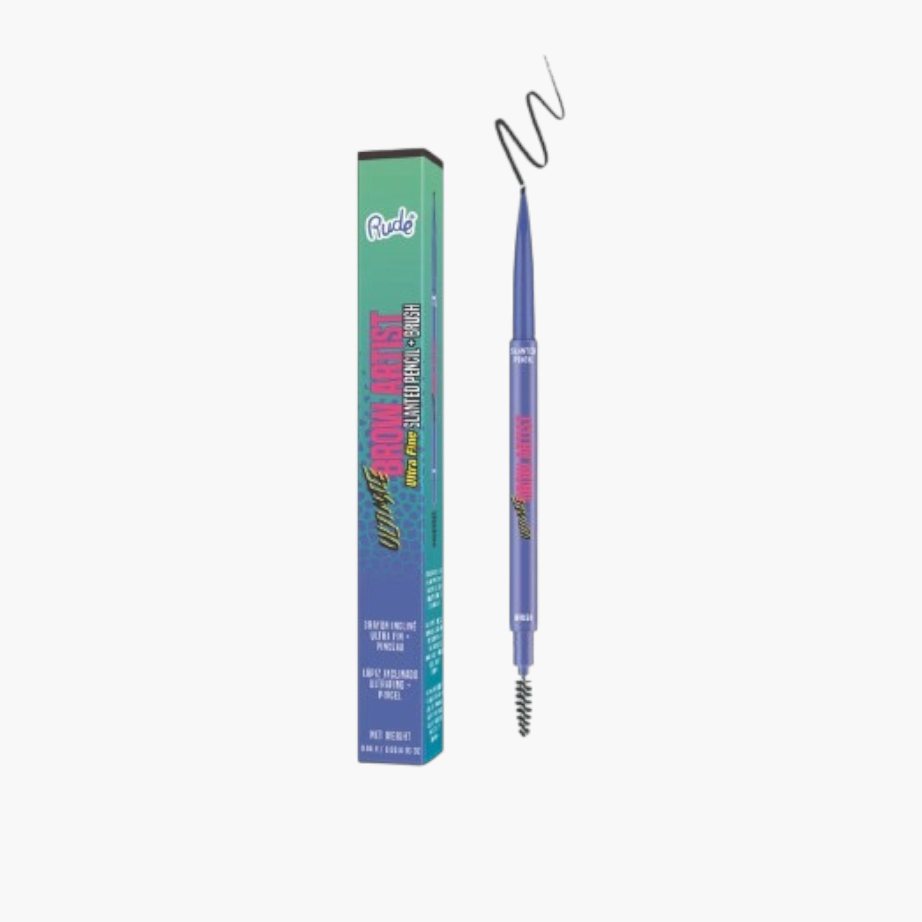 Rude Ultimate Brow Artist Ultra Fine Slanted Pencil and Brush-beautyandpersonalcare-makeup-eyes-eyebrows-image-1