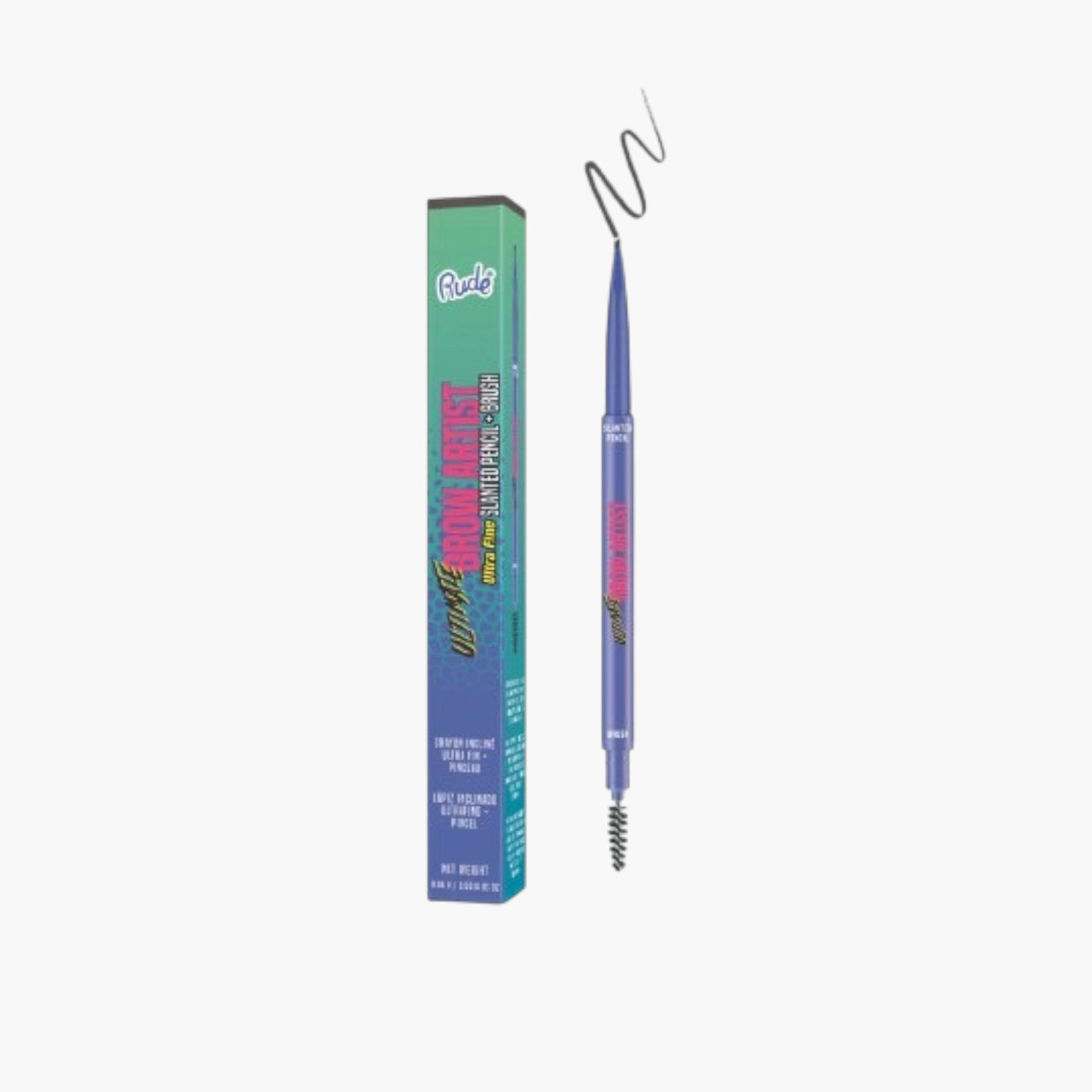 Rude Ultimate Brow Artist Ultra Fine Slanted Pencil and Brush-beautyandpersonalcare-makeup-eyes-eyebrows-image-1