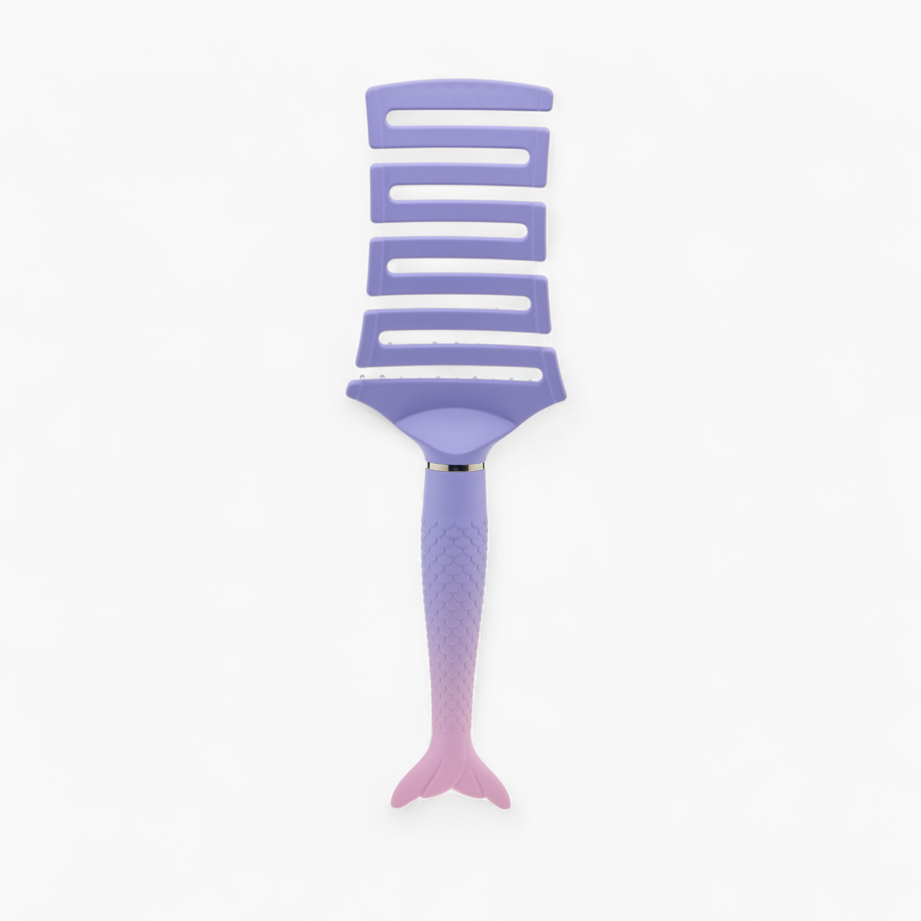 Mermaid Tail Shaped Detangle Hairbrush-beautyandpersonalcare-hair-stylingtools-hairbrushesandcombs-image-2