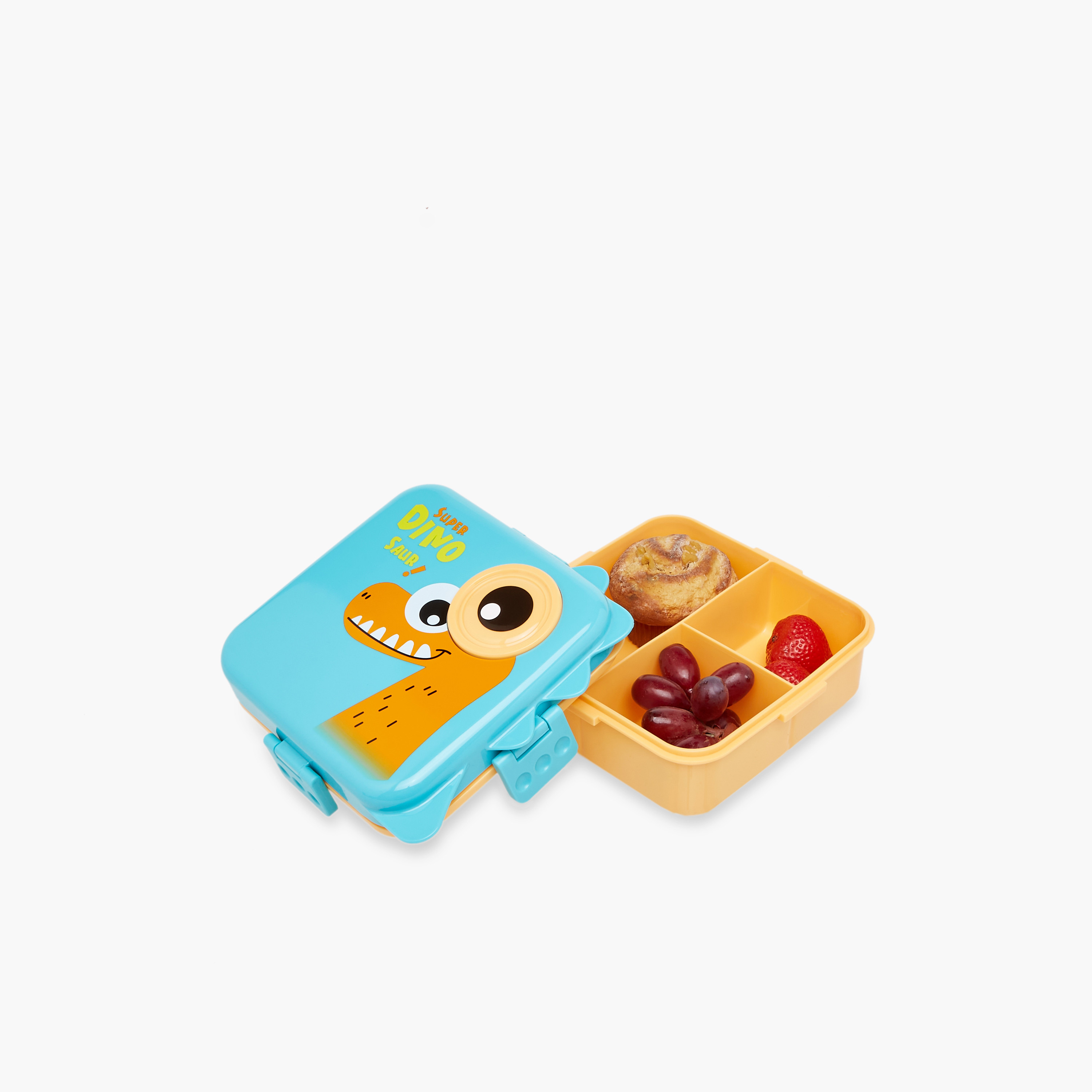 صندوق غداء مقسم بطبعات ديناصور وملعقة-school-lunchessentials-lunchboxes-image-6