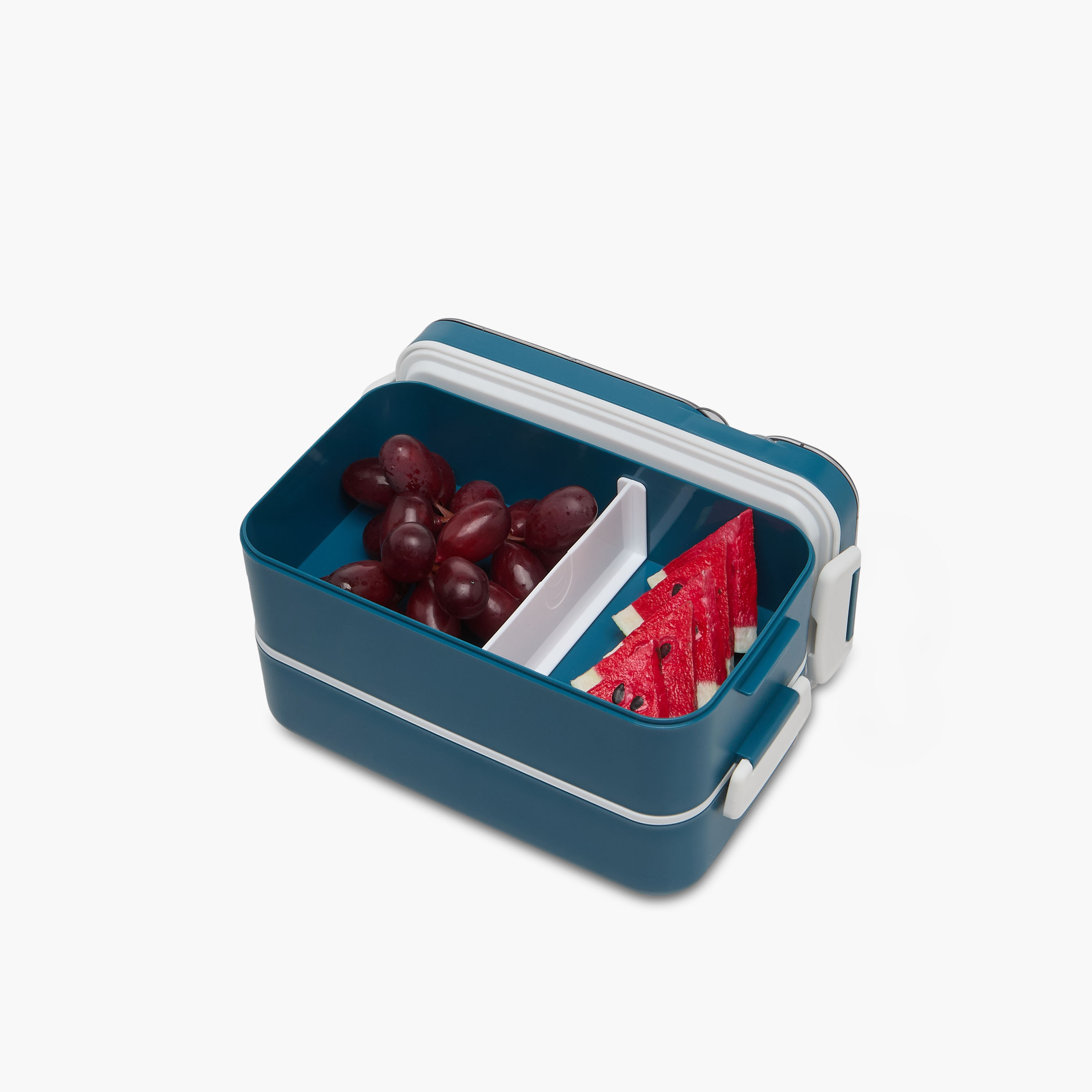 Solid 2-Compartment Lunch Box with Cutlery-school-lunchessentials-lunchboxes-image-6