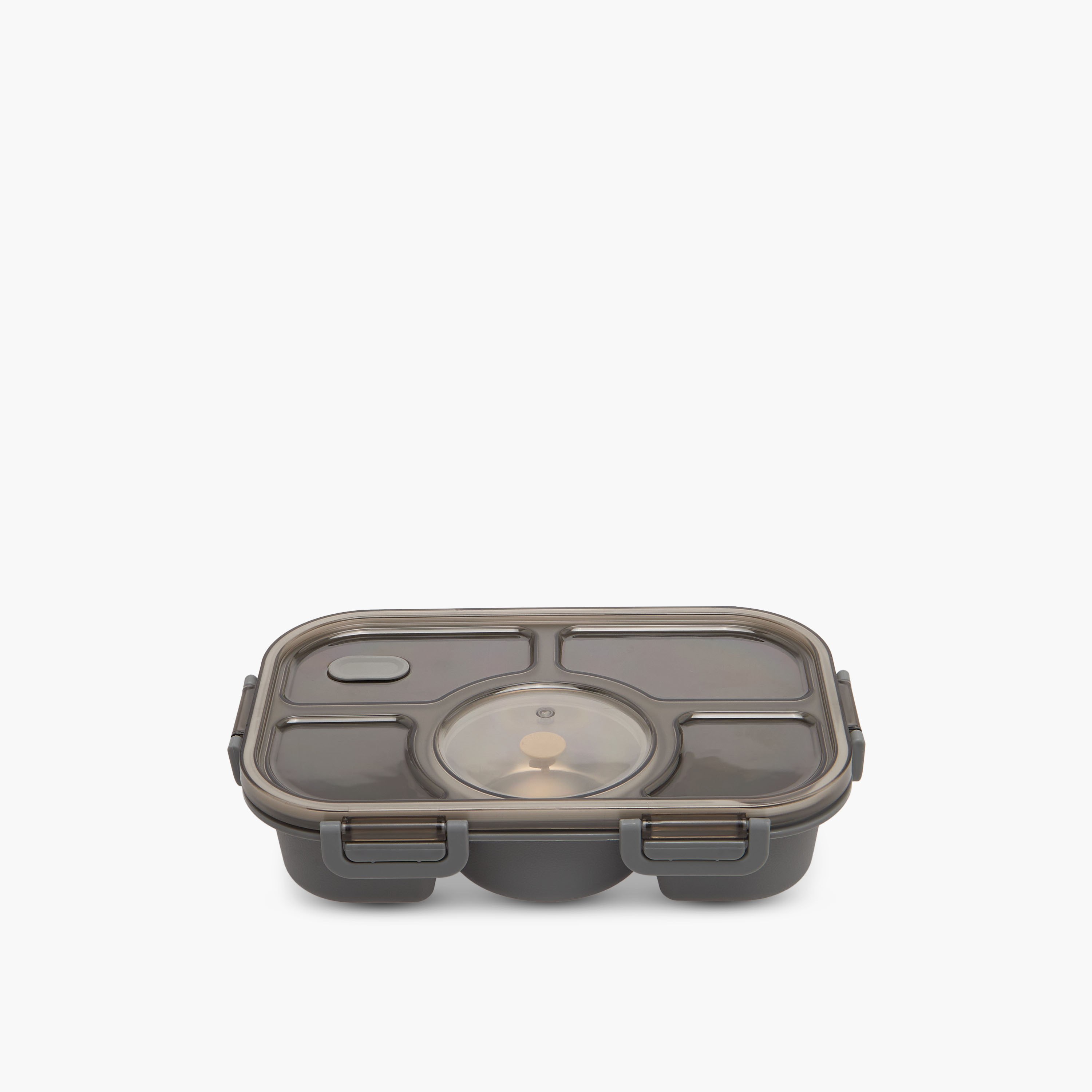 Solid Sectioned Lunch Box with Food Bowl-school-lunchessentials-lunchboxes-image-1