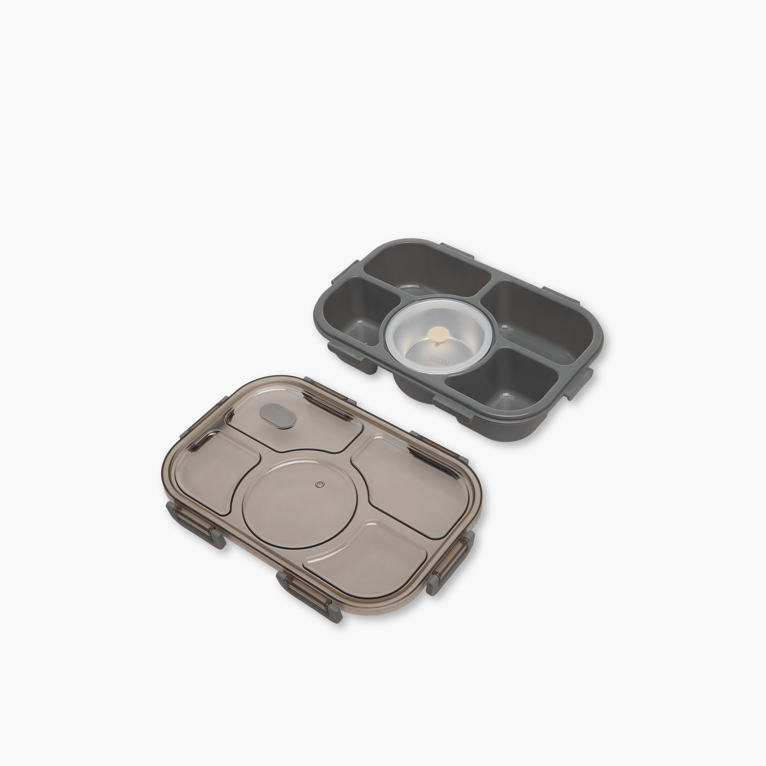 Solid Sectioned Lunch Box with Food Bowl-school-lunchessentials-lunchboxes-image-4