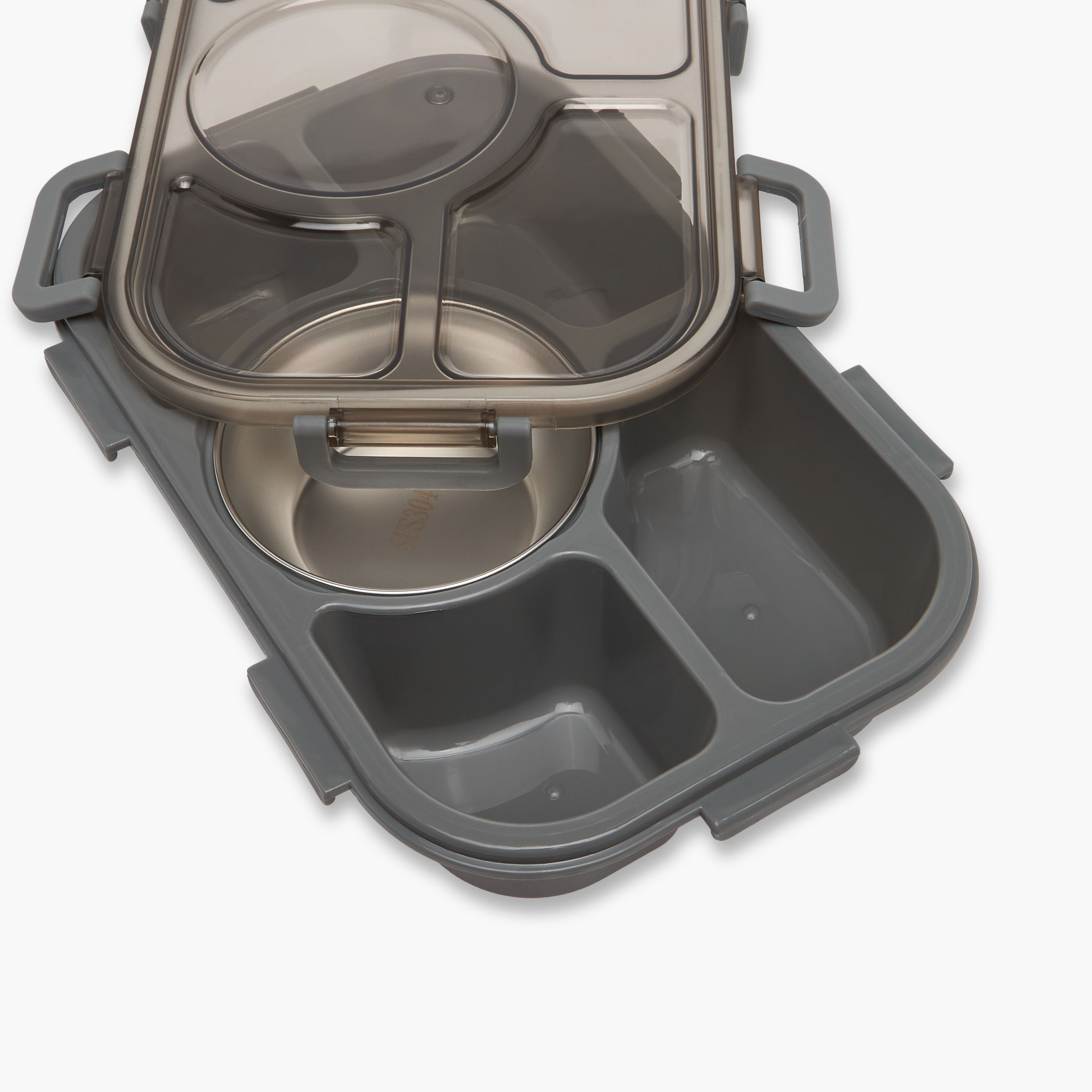 Solid Sectioned Lunch Box with Food Bowl-school-lunchessentials-lunchboxes-image-5