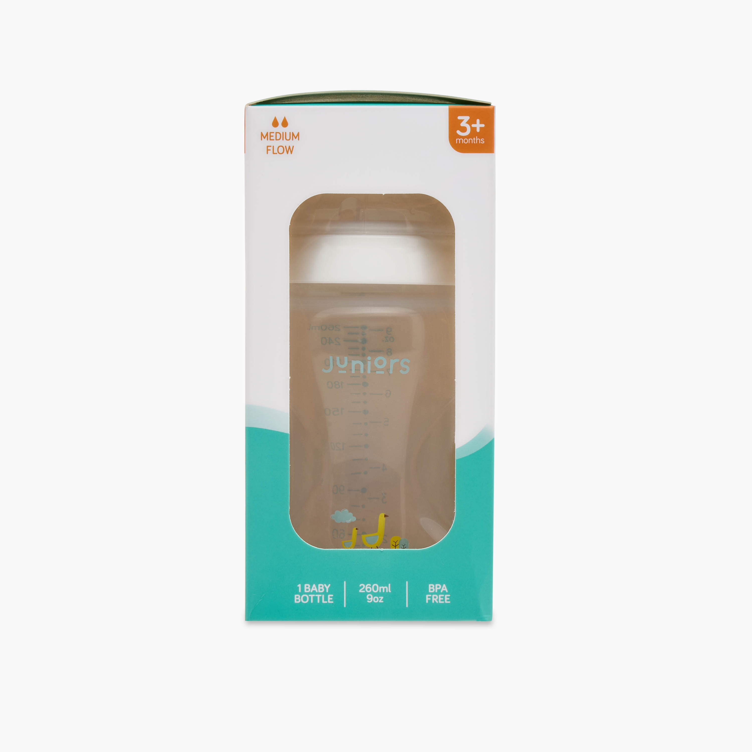 Juniors Medium Flow Feeding Bottle - 260 ml-baby-feeding-feedingbottles-bottlesandteats-image-11