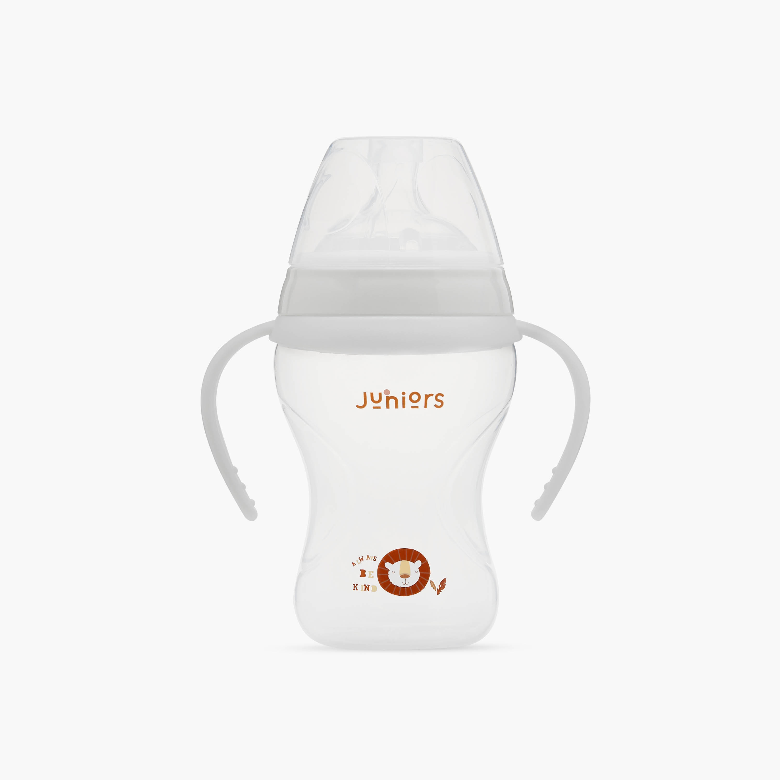Juniors Medium Flow Feeding Bottle with Handles - 260 ml-baby-feeding-feedingbottles-bottlesandteats-image-1