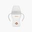 Juniors Just Like Nature Ergonomic 260 ml Feeding Bottle with Handle & Anti-Colic Teat - White-baby-feeding-feedingbottles-bottlesandteats-image-1