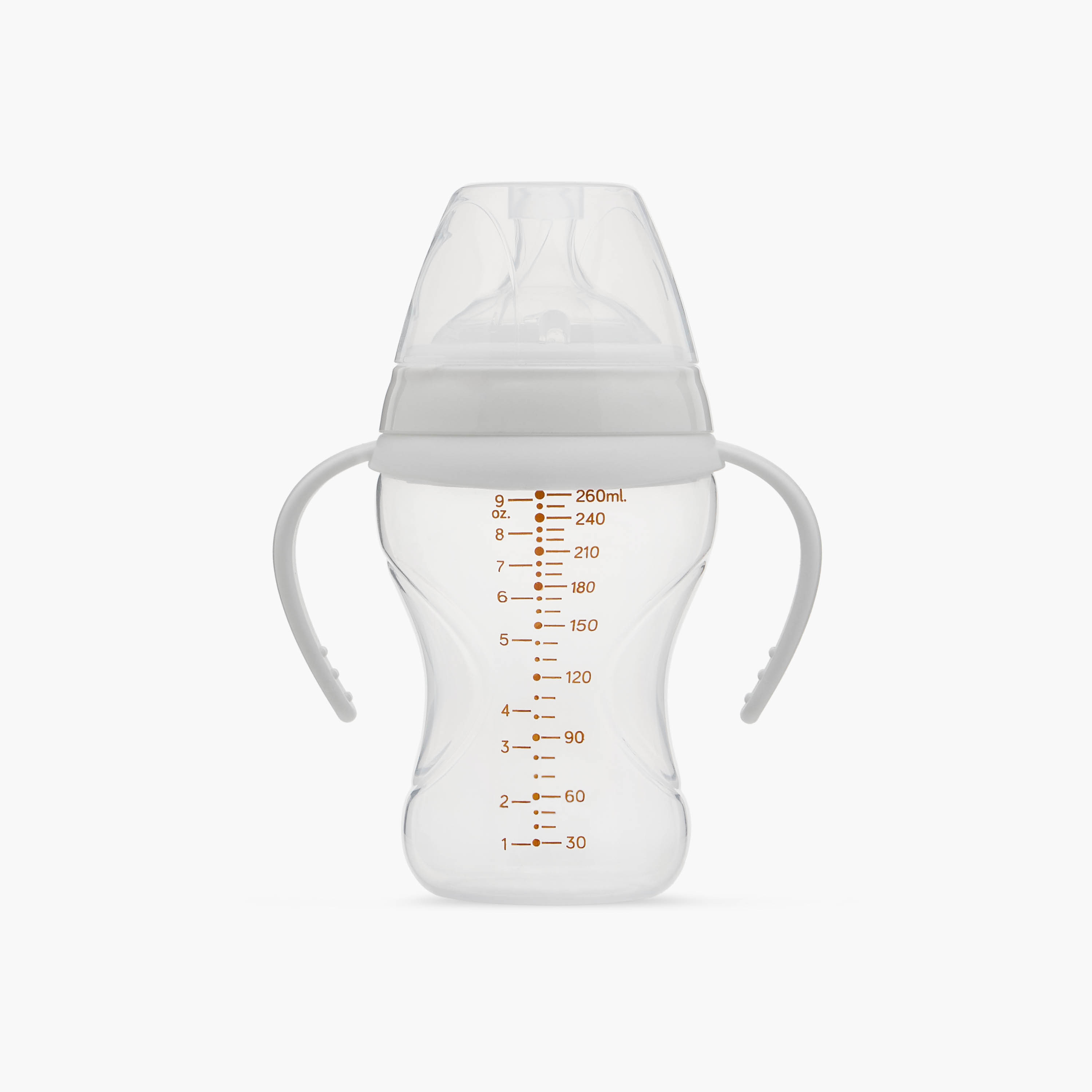 Juniors Medium Flow Feeding Bottle with Handles - 260 ml-baby-feeding-feedingbottles-bottlesandteats-image-2