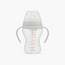 Juniors Just Like Nature Ergonomic 260 ml Feeding Bottle with Handle & Anti-Colic Teat - White-baby-feeding-feedingbottles-bottlesandteats-image-2