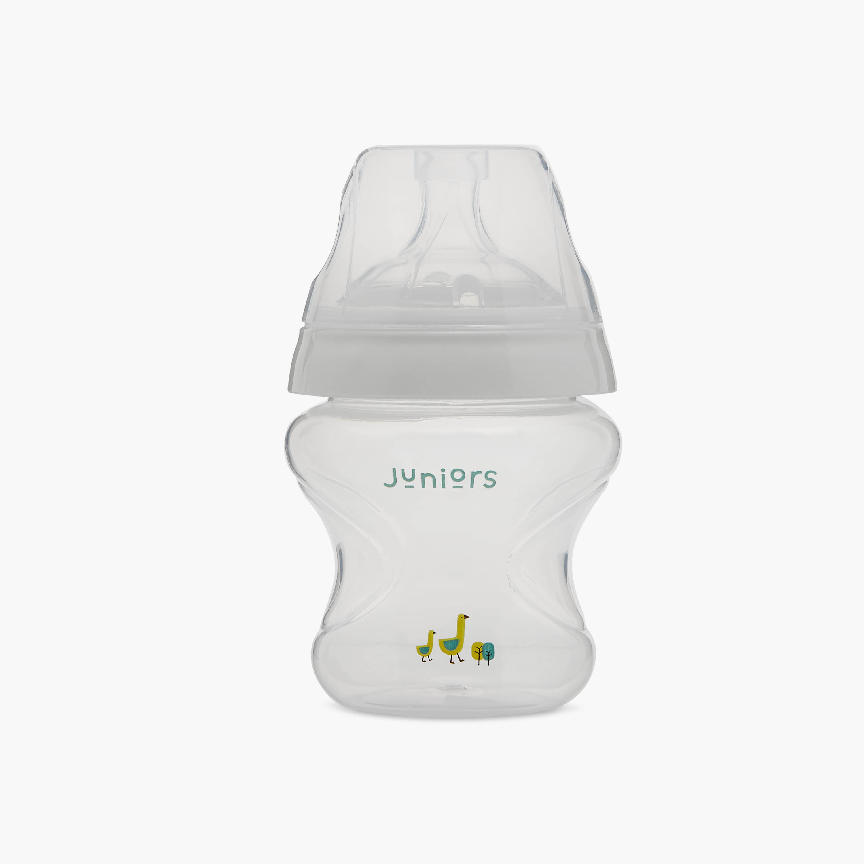Juniors 2-Piece Dual Anticolic Ultrawide-Neck Slow Flow Feeding Bottle Set - 150 ml-baby-feeding-feedingbottles-bottlesandteats-image-2