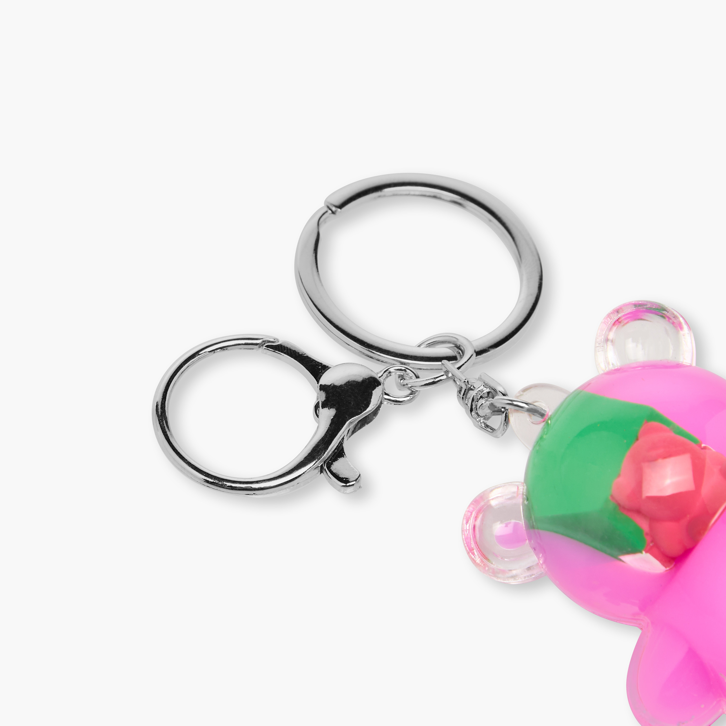 Floating Glitter Bear Keyring with Lobster Hook-girls-accessories-keyringsandbagcharms-image-4