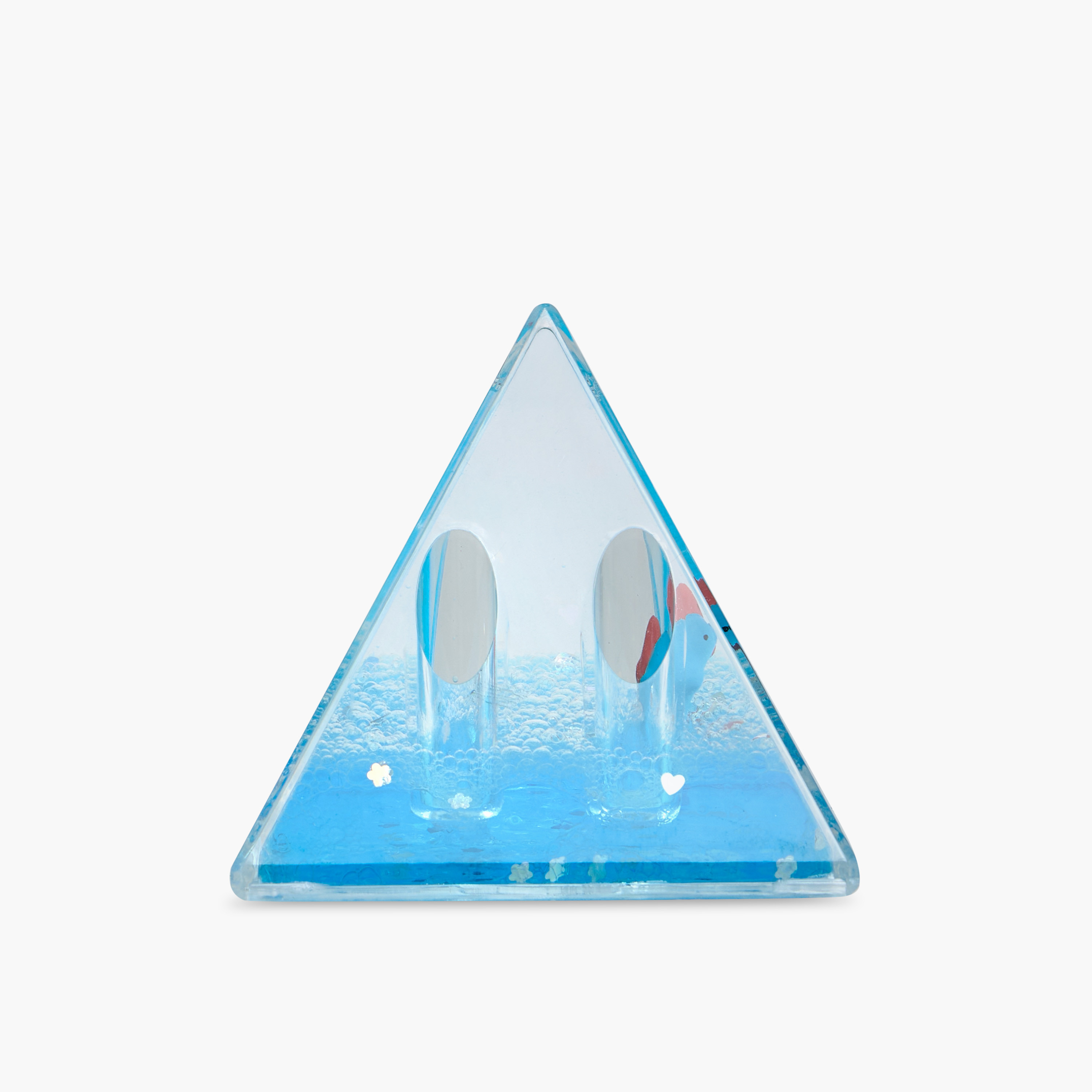 Acrylic Pyramid Paper Holder - 8x8x8 cms-household-decor-decorativeobjectsandsculptures-image-1