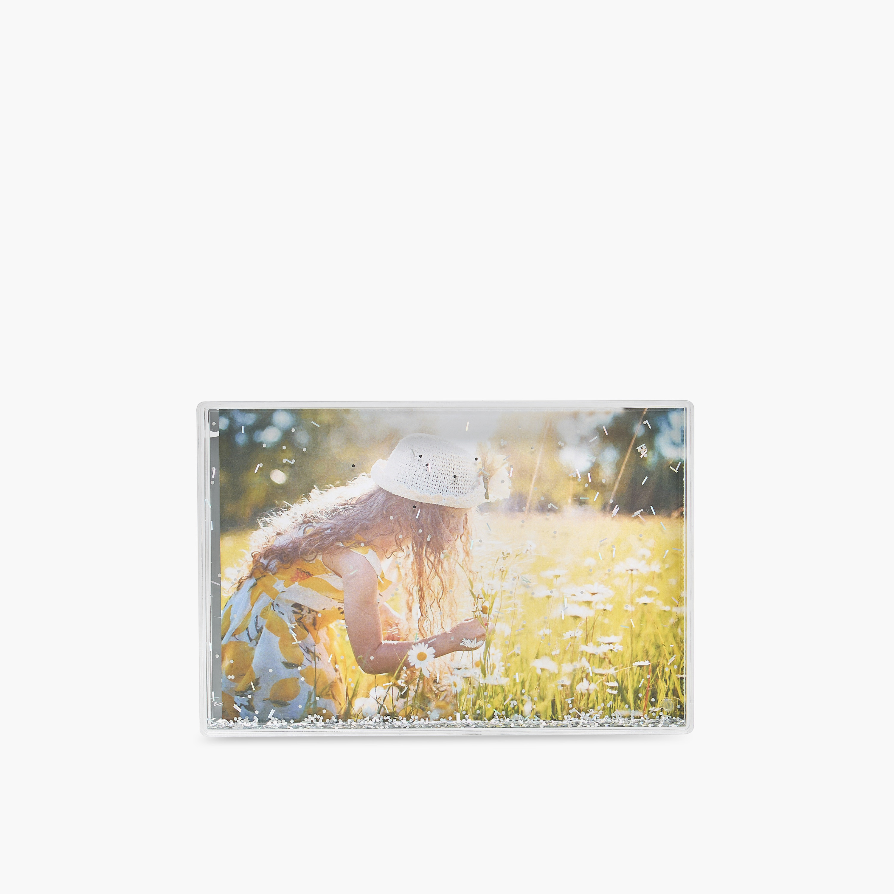 Glitter Detail Acrylic Photo Frame - 4x6 cms-household-walldecorandmirrors-photoframes-image-1