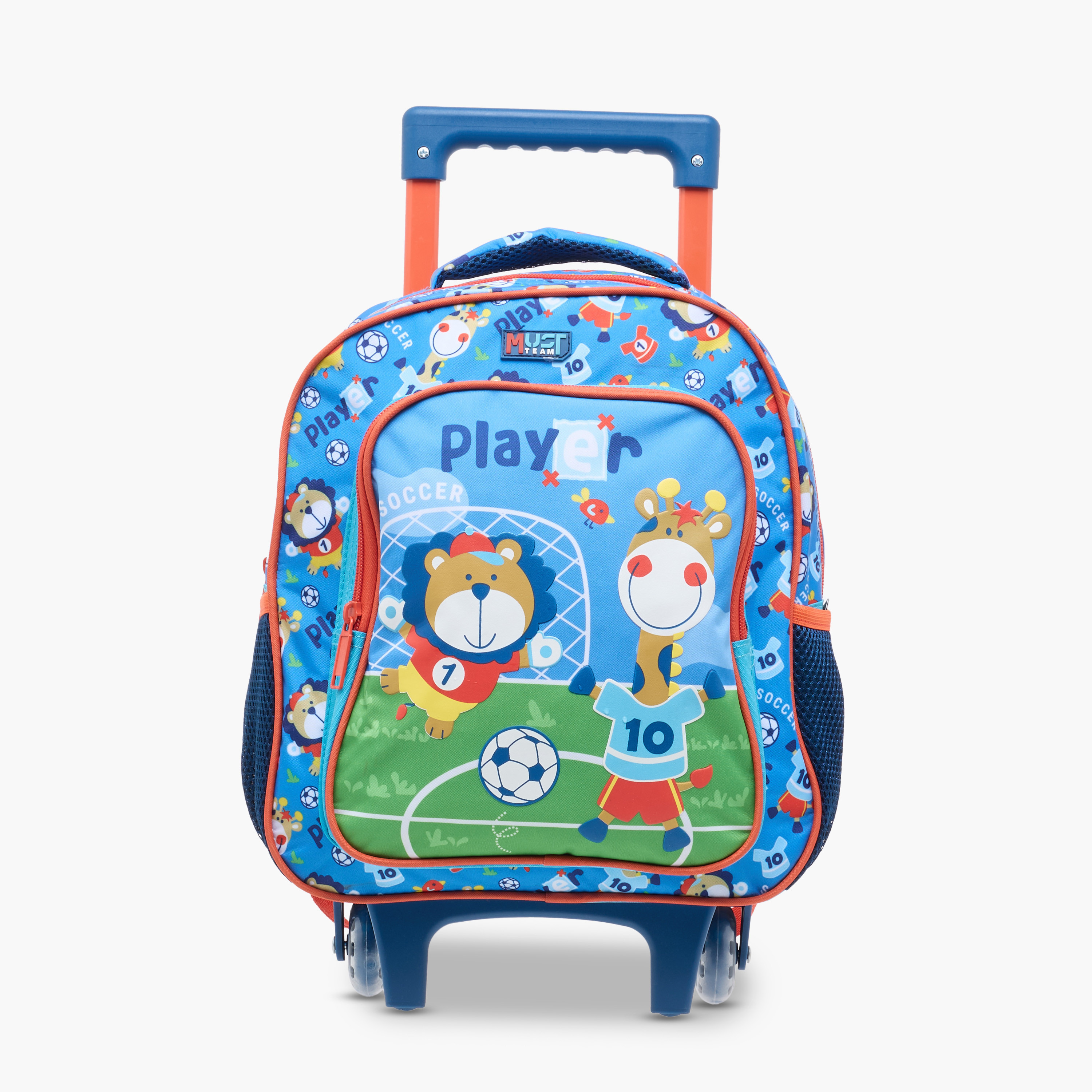 MUST 3-Piece Animal Print 12-inch Trolley Backpack Set -  27x10x31 cms-school-bagsandbackpacks-trolleybags-image-4