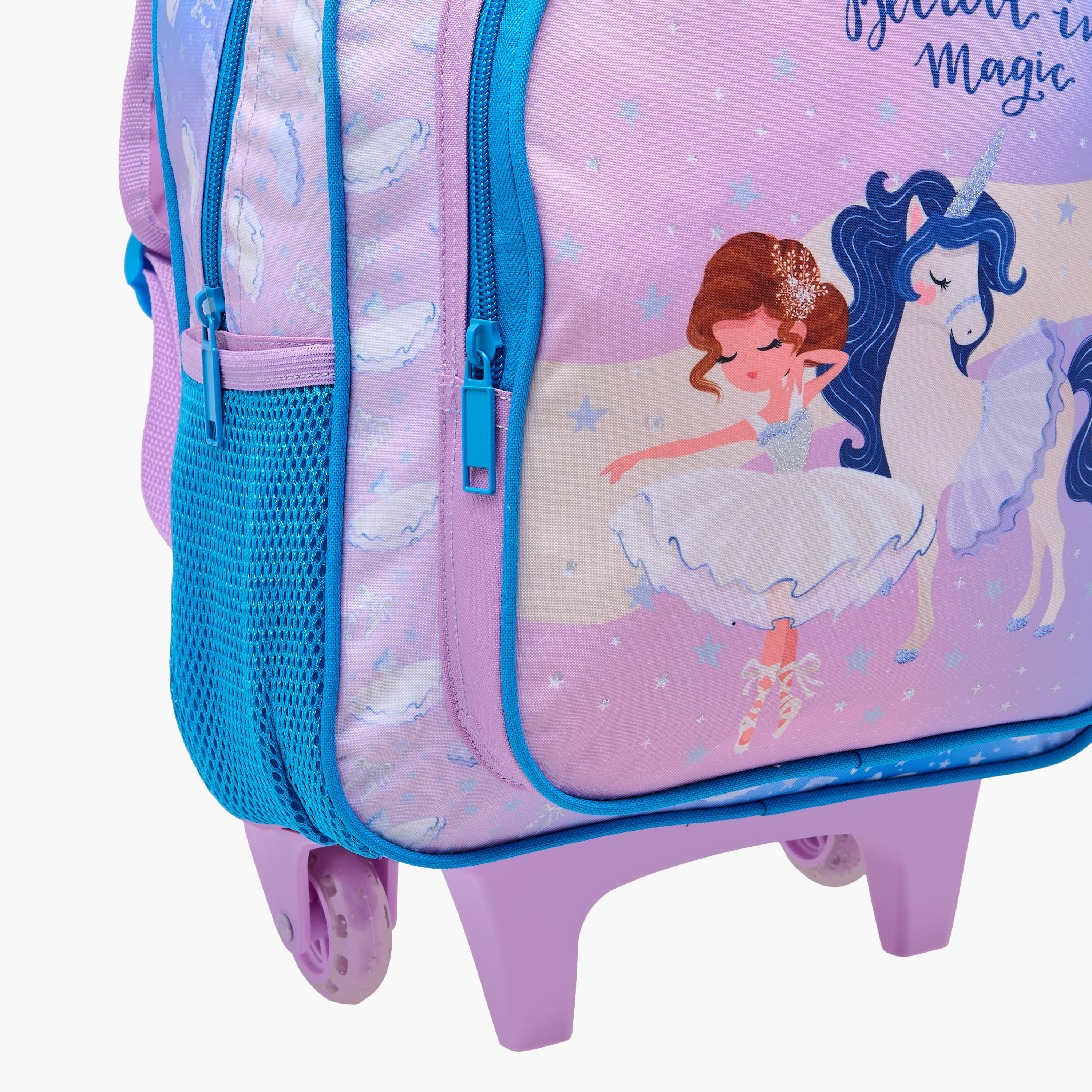 MUST Printed 3-Piece School Trolley Bag Set for Girls 2-5 Years with Lunch Bag and Pencil Pouch -school-bagsandbackpacks-trolleybags-image-15