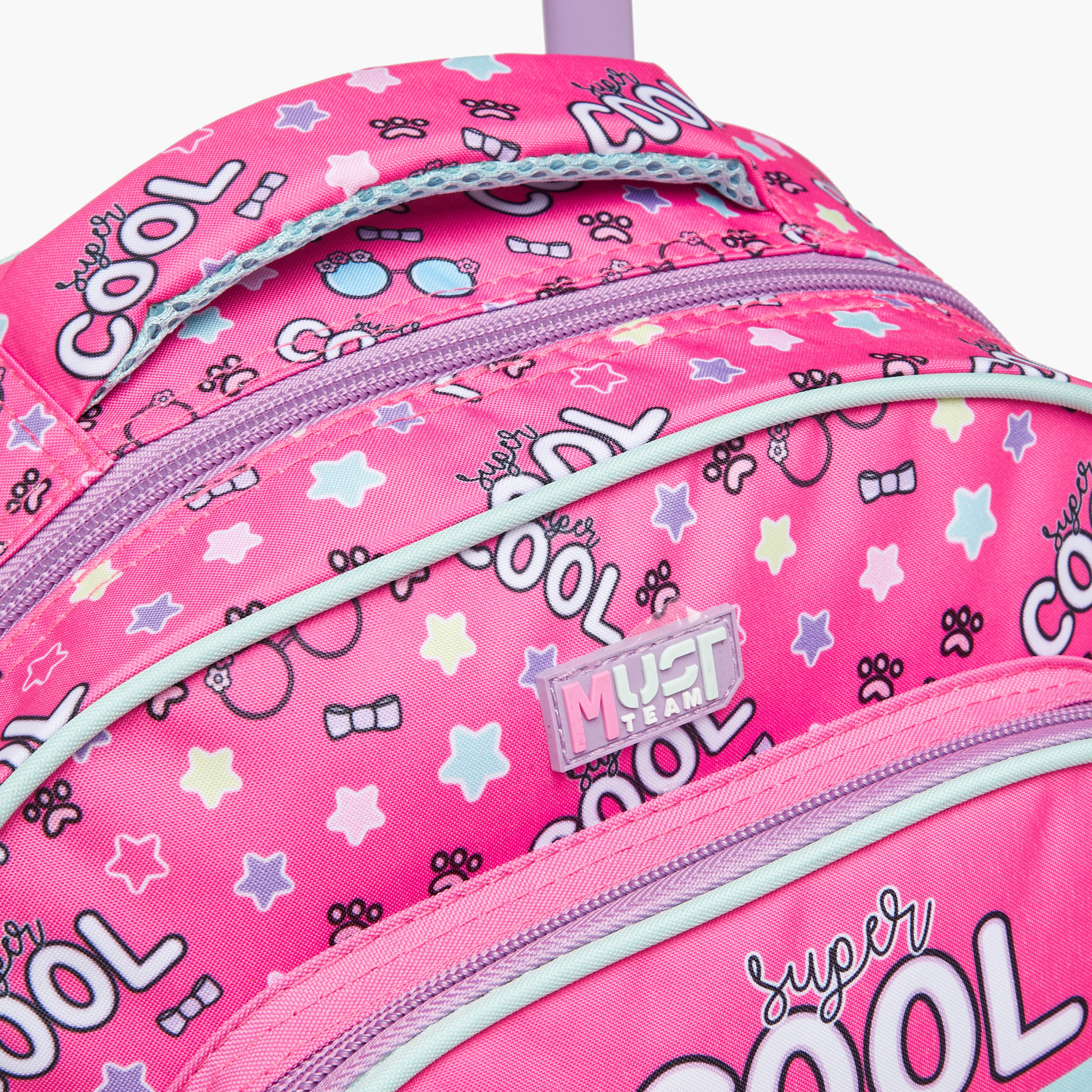 MUST Cats 3-Piece School Trolley Bag Set for Girls 2-5 Years with Lunch Bag and Pencil Pouch -promo_LS20_OMN-image-8
