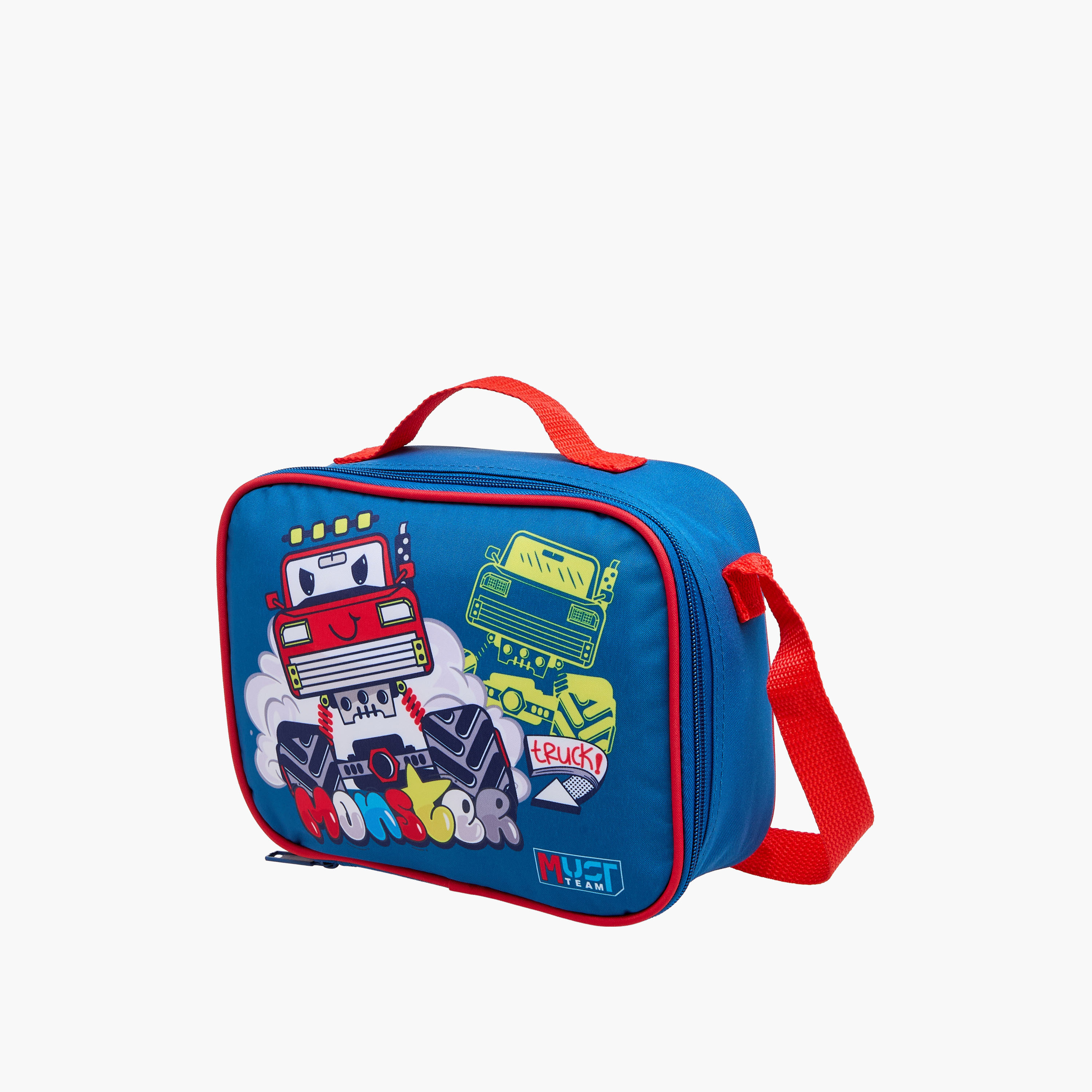 MUST 3-Piece Monster Truck Print Backpack Set - 27x10x31 cms-school-bagsandbackpacks-sets-image-11