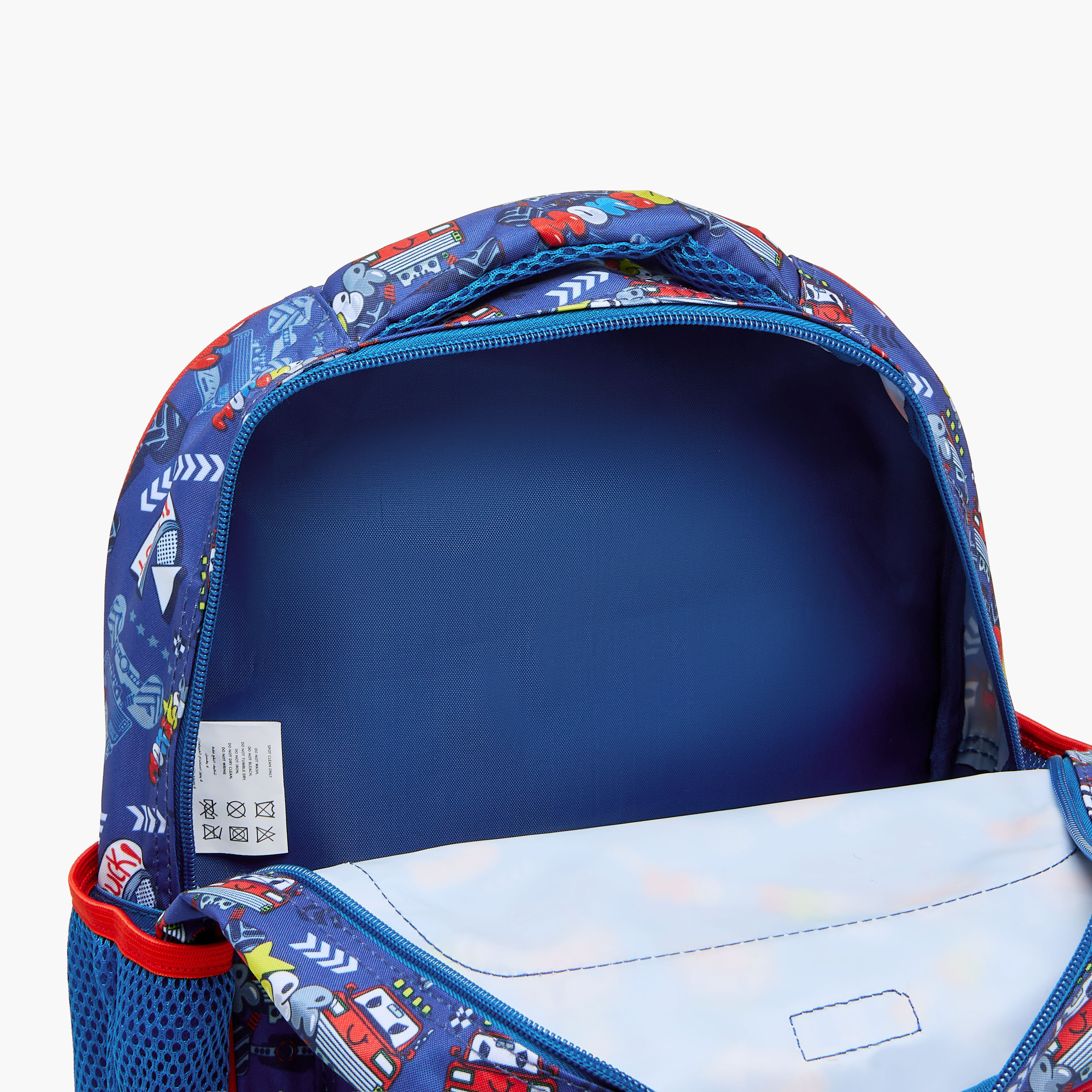 MUST 3-Piece Monster Truck Print Backpack Set - 27x10x31 cms-school-bagsandbackpacks-sets-image-7