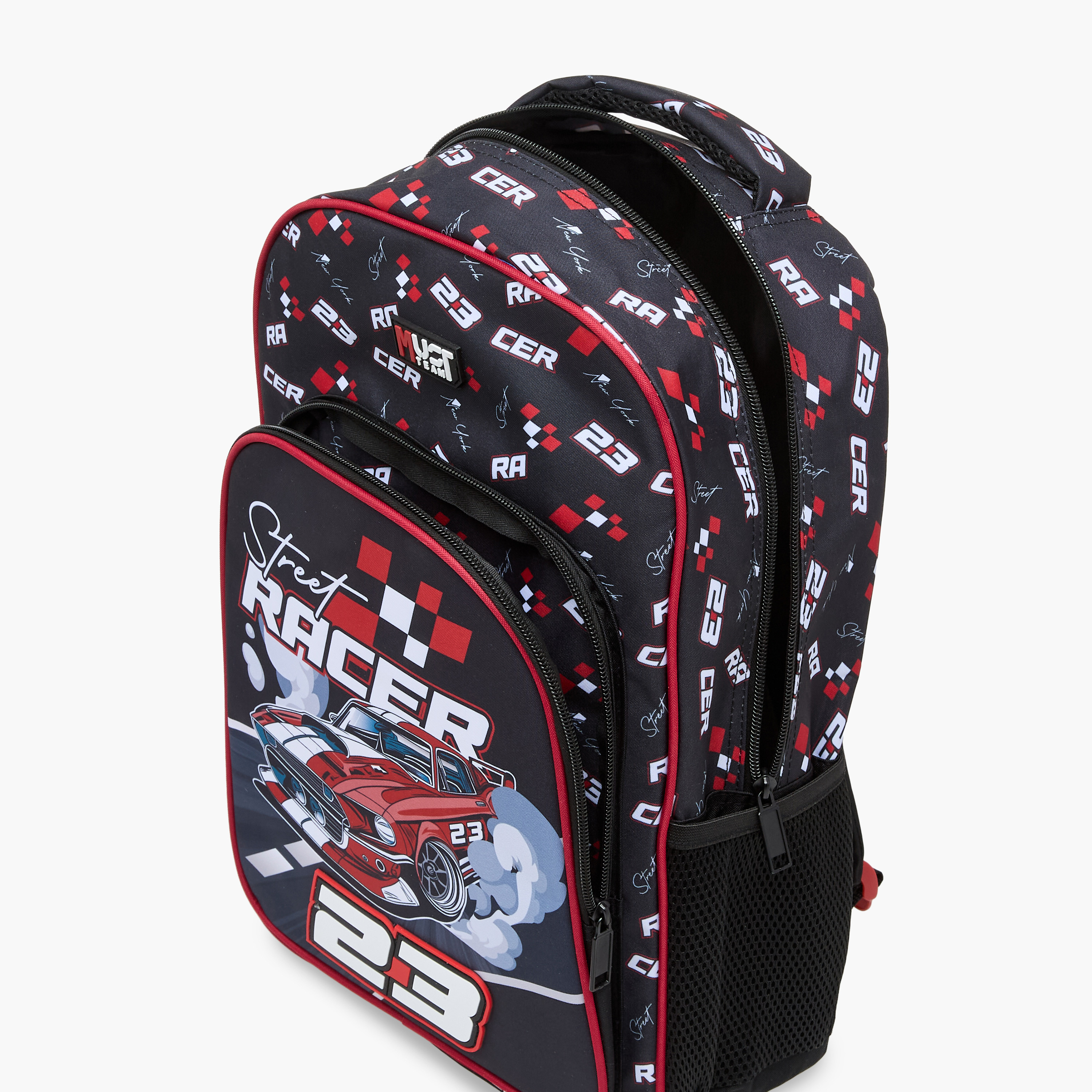 MUST 5-Piece Racer Print Backpack Set - 43x30x13 cms-school-bagsandbackpacks-sets-image-12