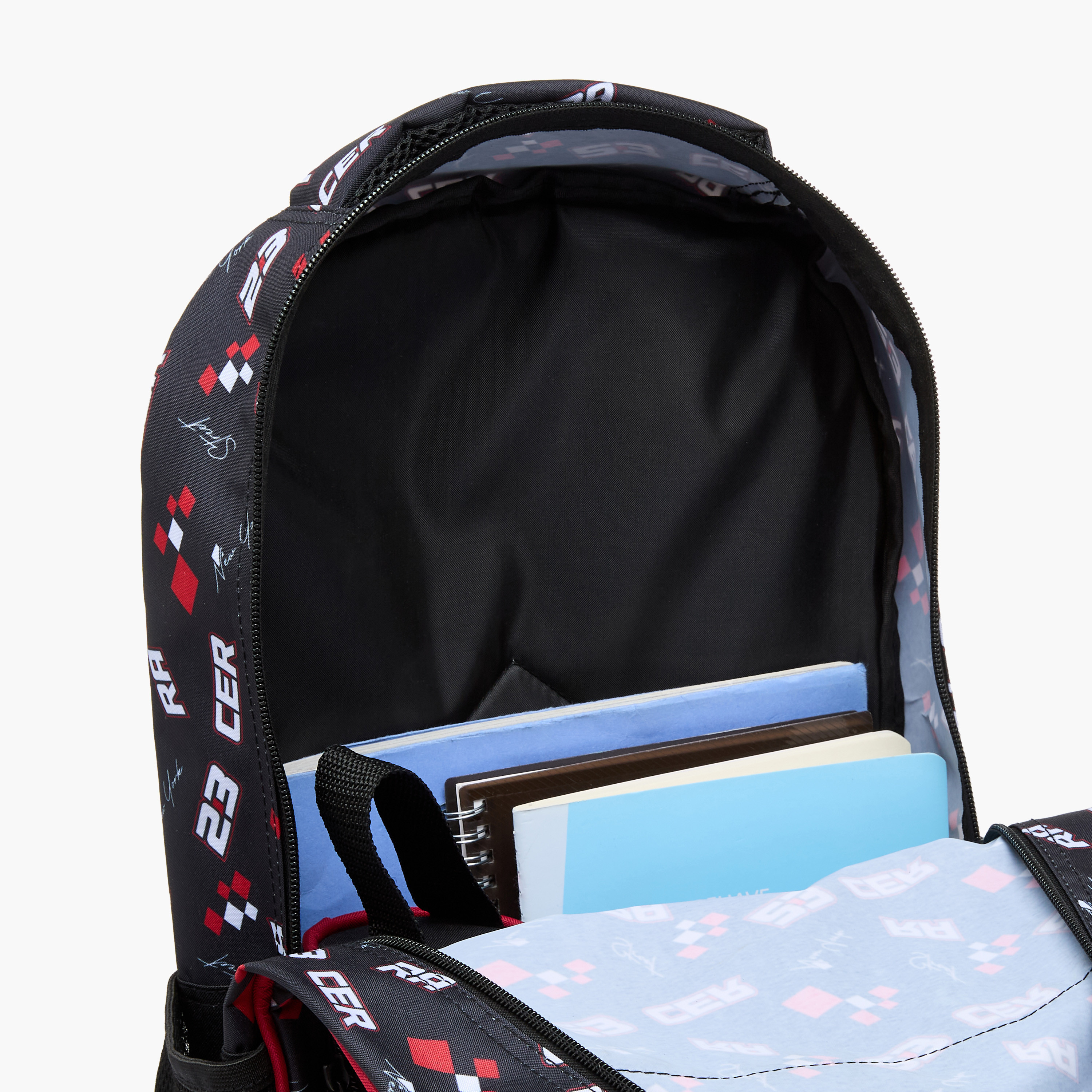 MUST 5-Piece Racer Print Backpack Set - 43x30x13 cms-school-bagsandbackpacks-sets-image-13