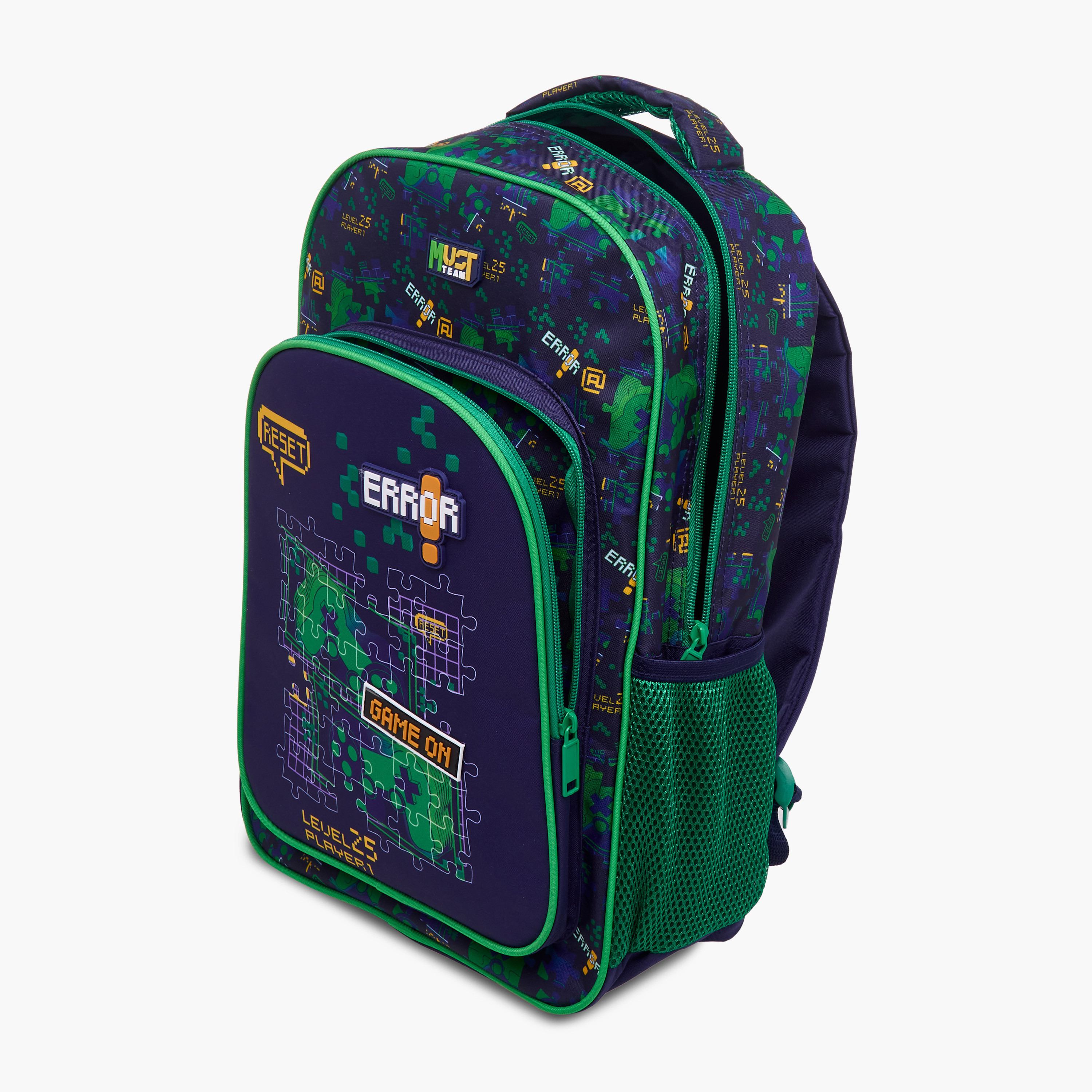 MUST 5-Piece Game Print 16-inch Backpack Set - 43x30x13 cms-school-bagsandbackpacks-sets-image-12