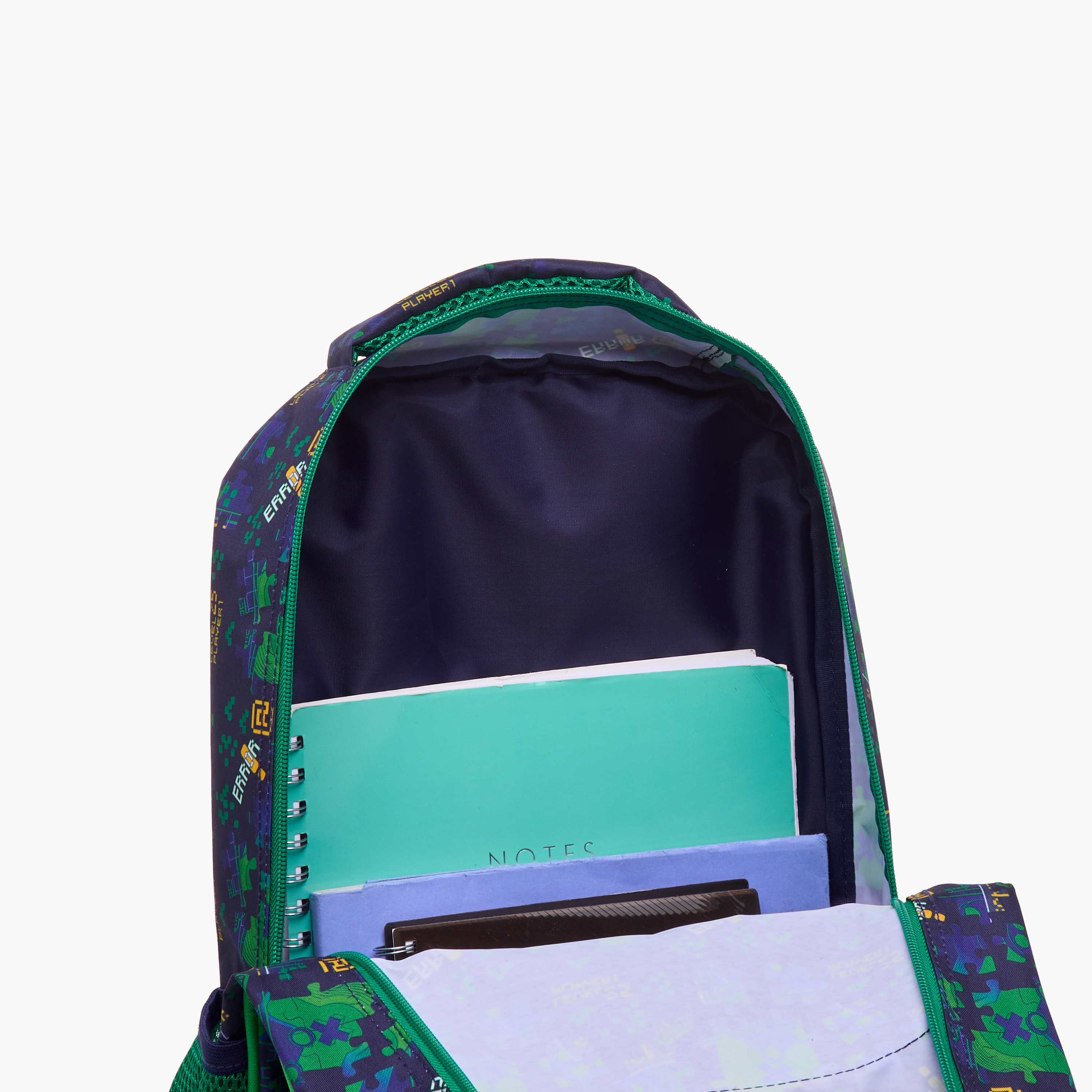 MUST 5-Piece Game Print 16-inch Backpack Set - 43x30x13 cms-school-bagsandbackpacks-sets-image-13