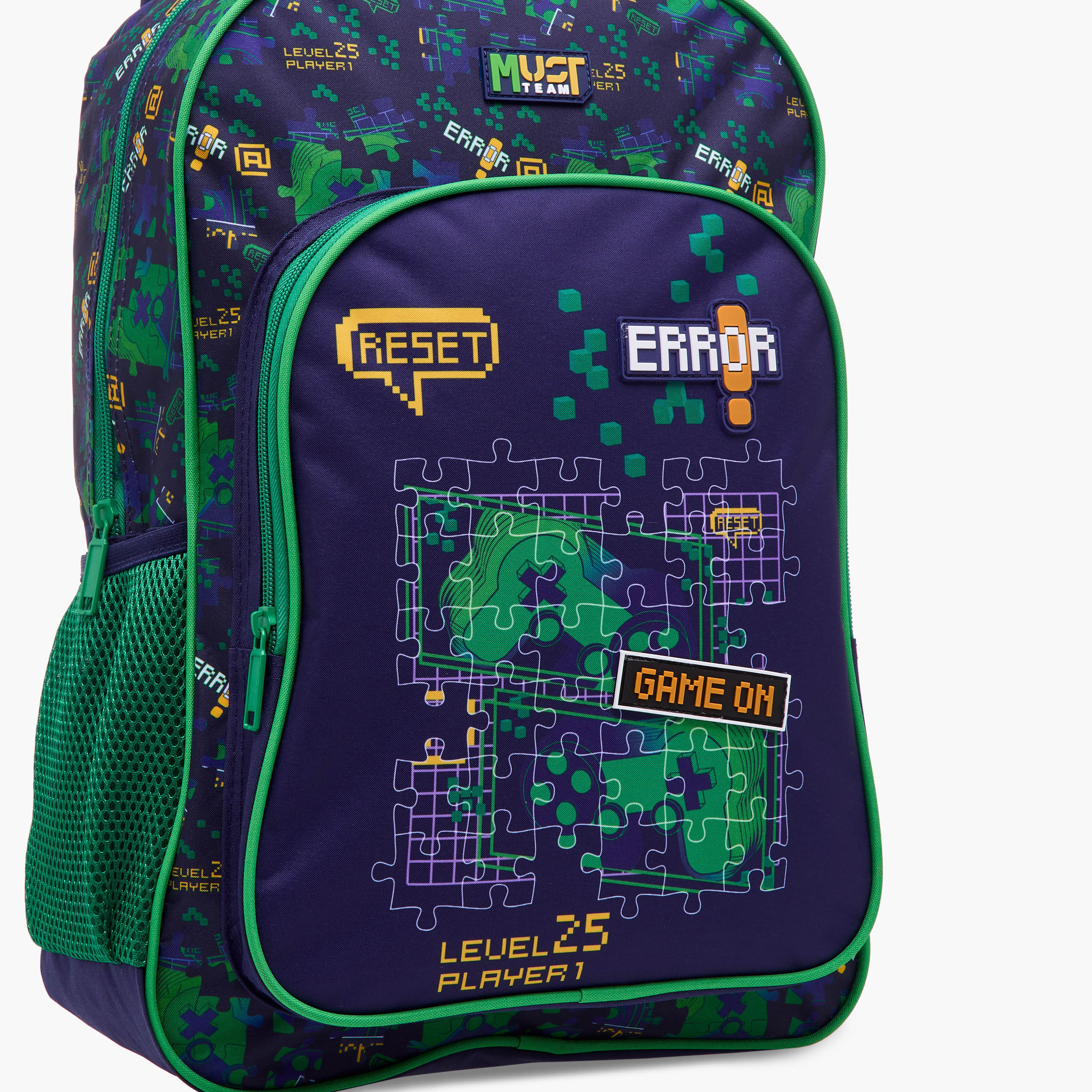 MUST 5-Piece Game Print 16-inch Backpack Set - 43x30x13 cms-school-bagsandbackpacks-sets-image-10