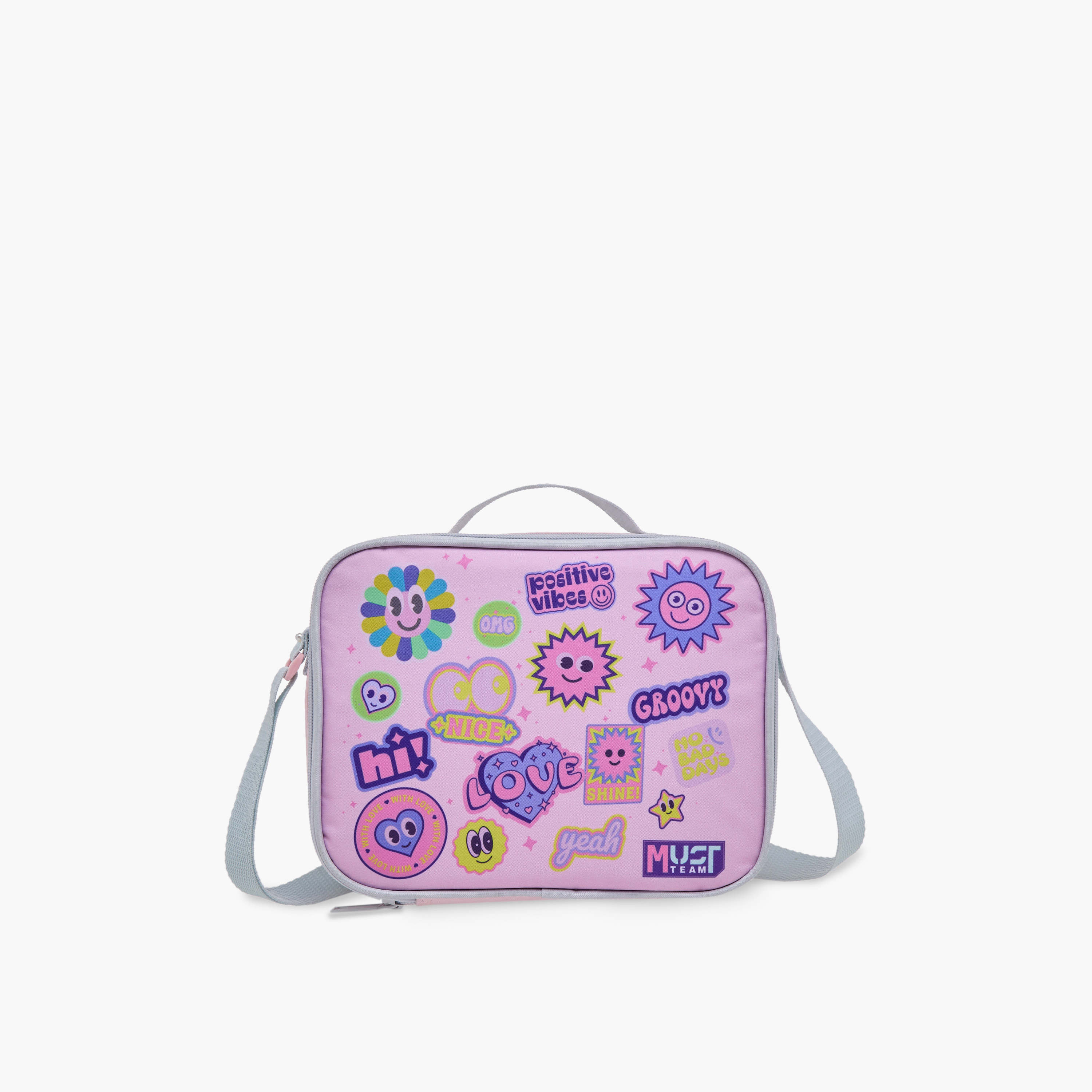 مجموعة شنطة ظهر ترولي 16 بوصة 5 قطع بطبعات من موست - 43x30x13 سم-school-bagsandbackpacks-trolleybags-image-12